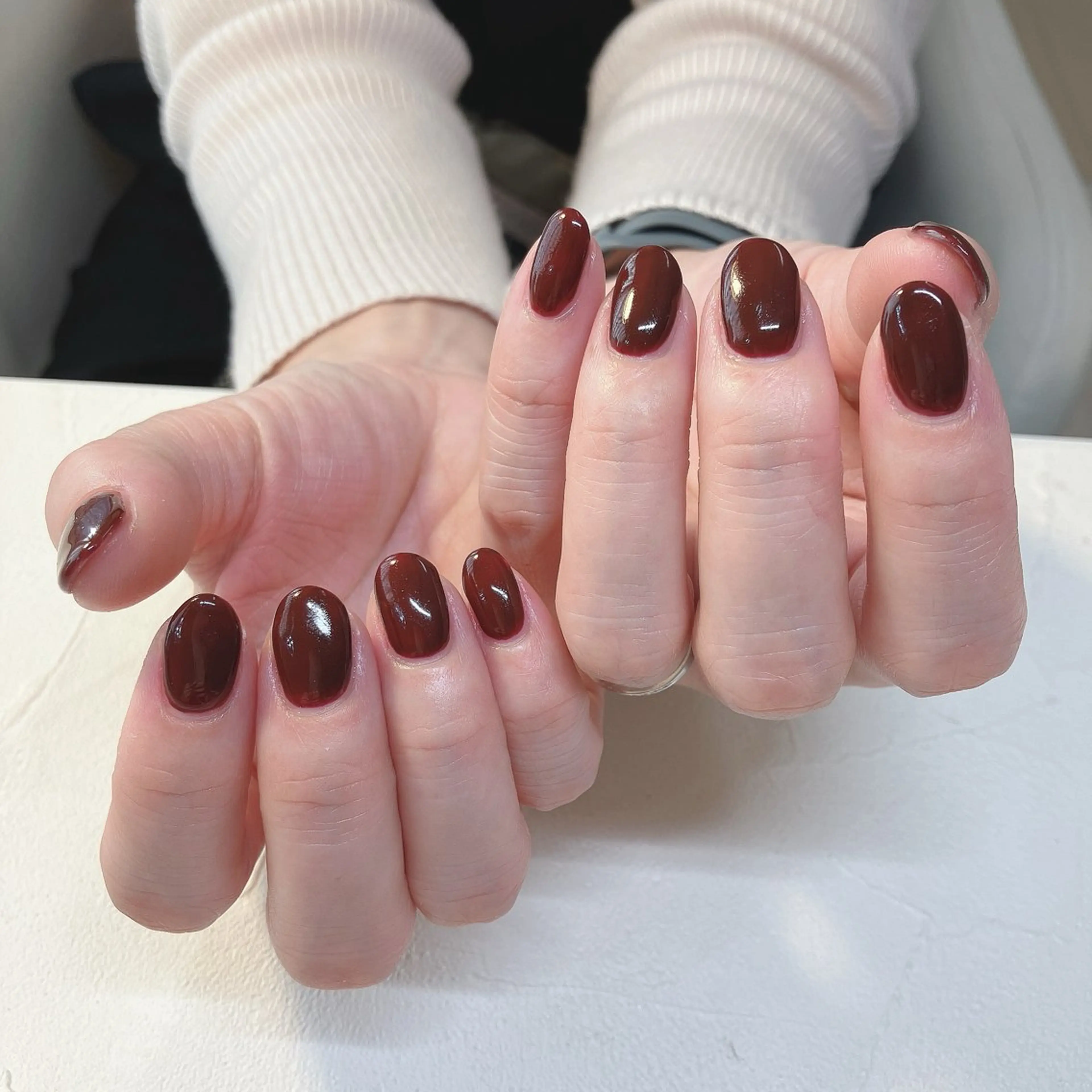 ネイル ワンカラーネイル ハンドネイル nails 🎀meのネイルデザイン