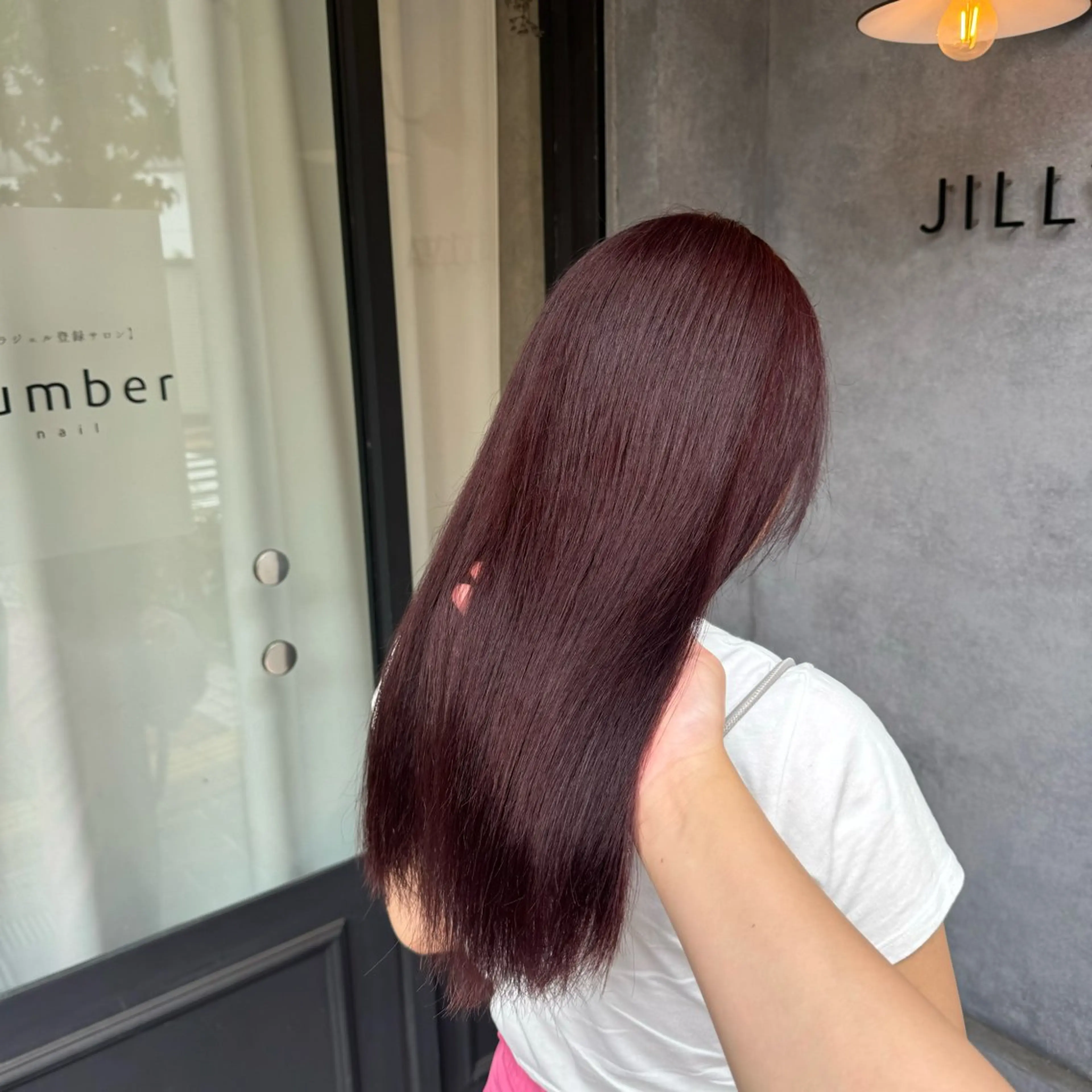 ロング カラー イルミナカラー ラベンダーカラー ピンクカラー ピンクラベンダー ヘアカラー トリートメント 🫧透明感カラー 🫧 ジルバ清水南海のヘアスタイル