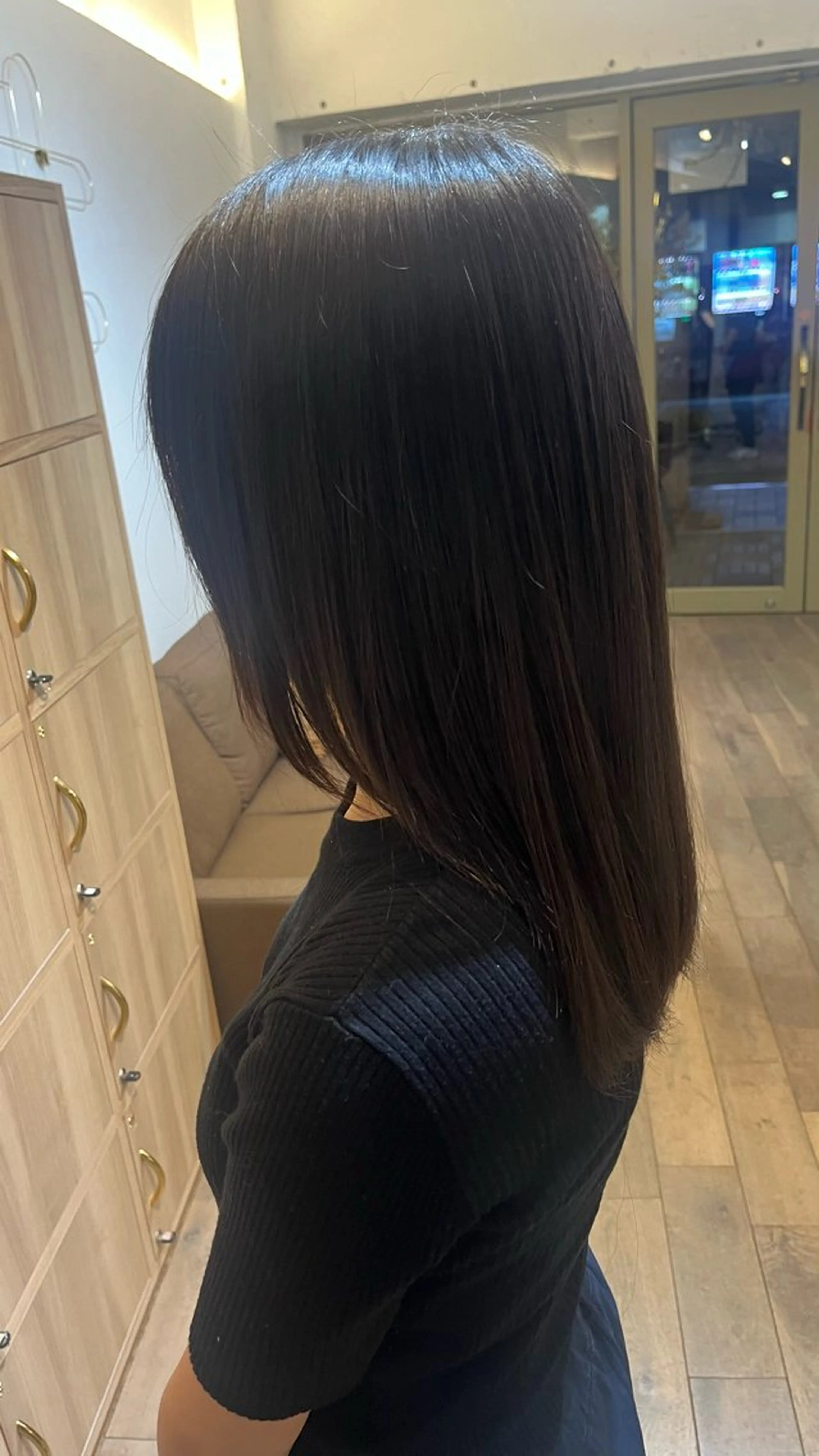 縮毛矯正 くろたき まほのヘアスタイル