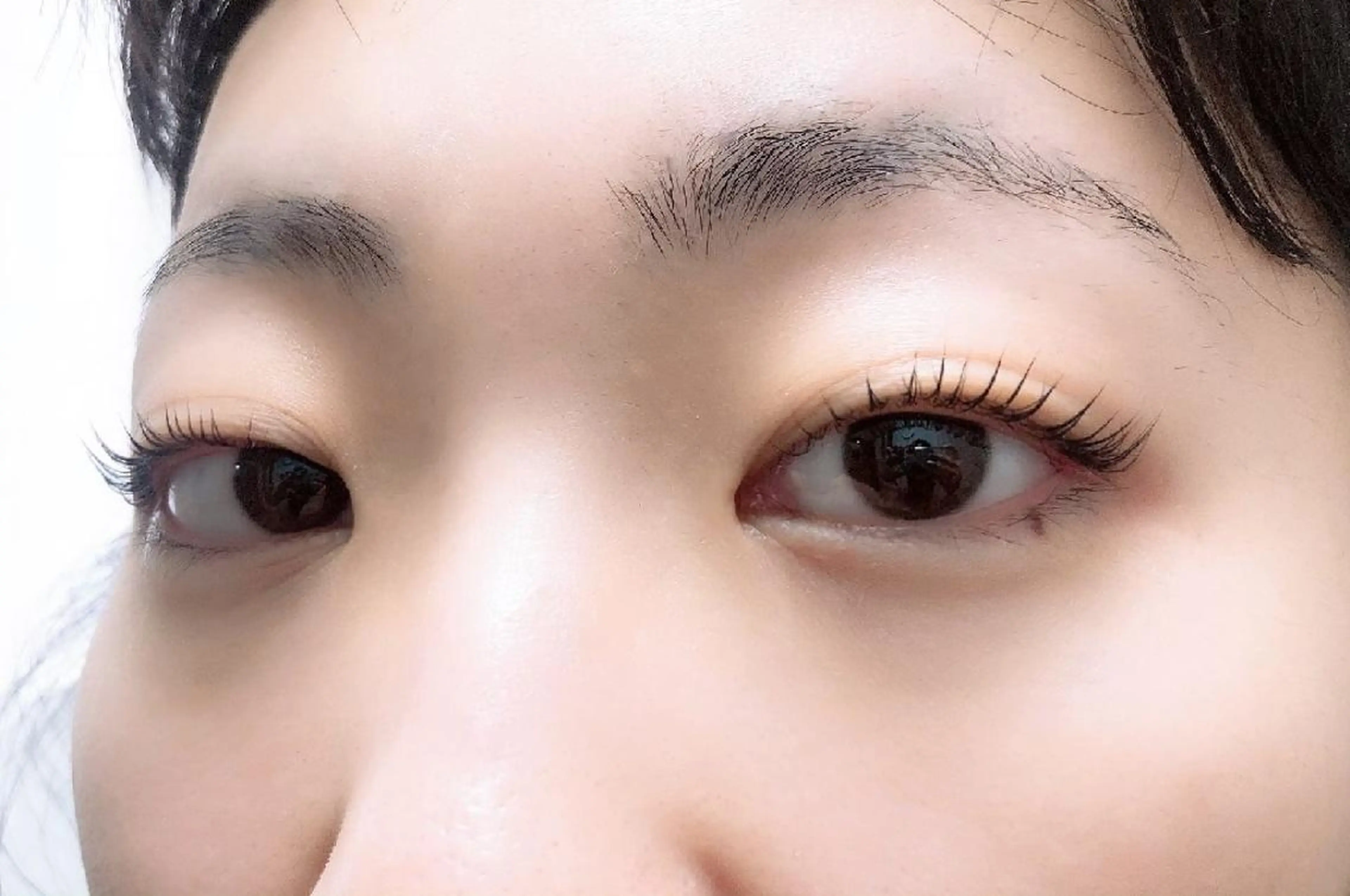 マツエク・マツパ 付け放題 フラットラッシュ ナチュラル まつげパーマ 一重×まつ毛パーマ マツパ 吉岡 ゆうなのマツエク・マツパデザイン