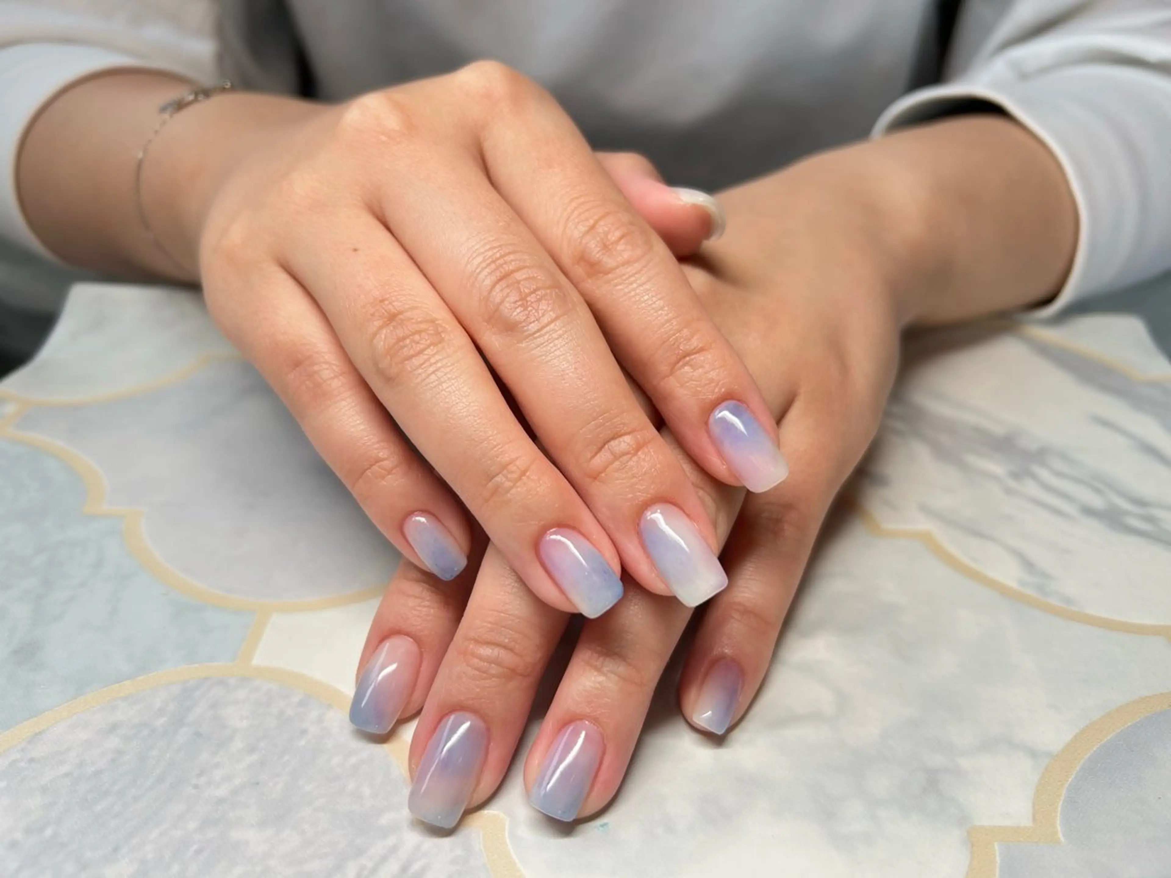 ネイル 大理石ネイル(マーブル) ハンドネイル Lisa’s Salonのネイルデザイン