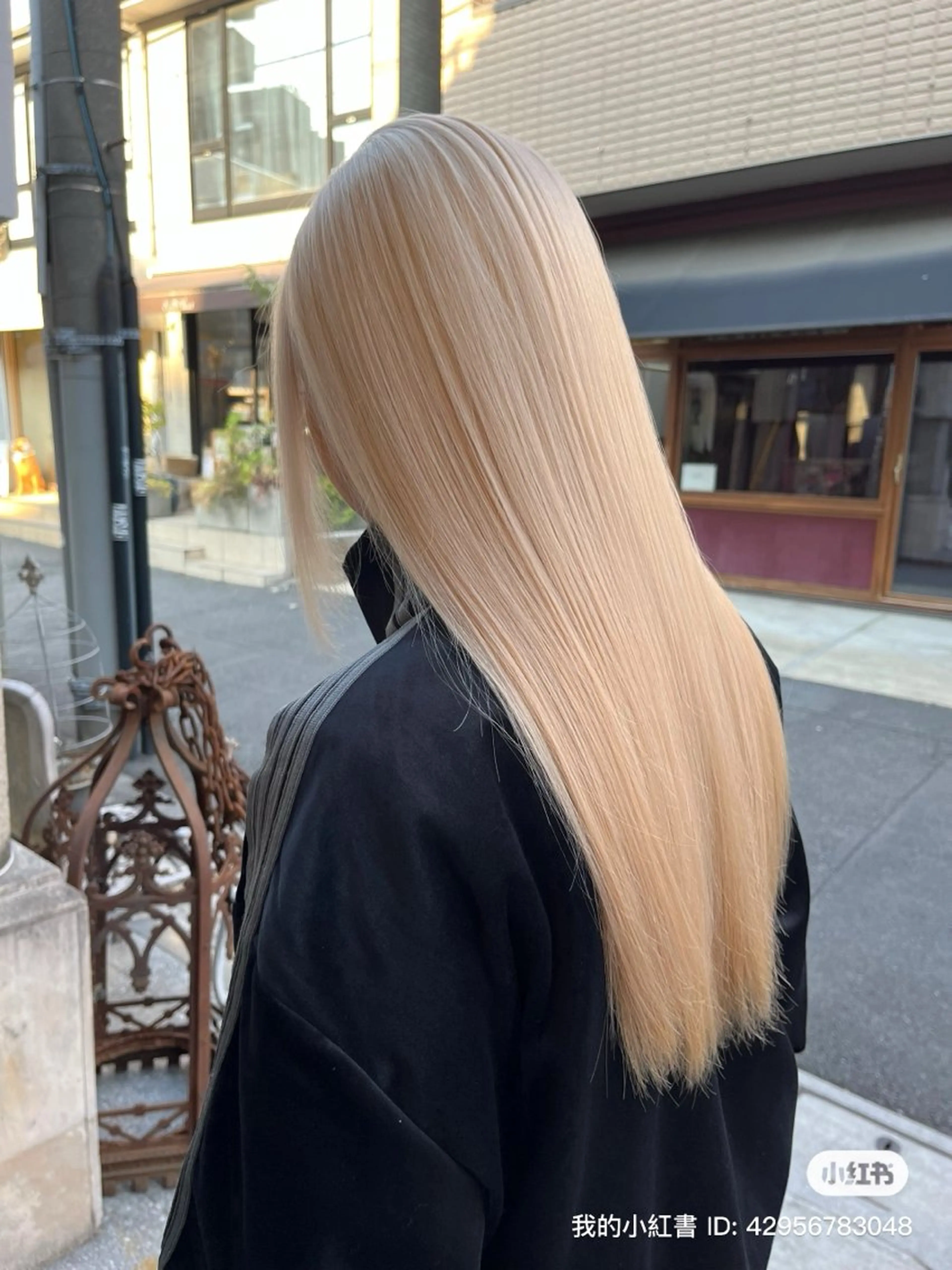 ロング カラー ヘアアレンジ ヘアカラー トリートメント ヘアセット ハイトーン/美髪矯正 🍃大江拓実のヘアスタイル