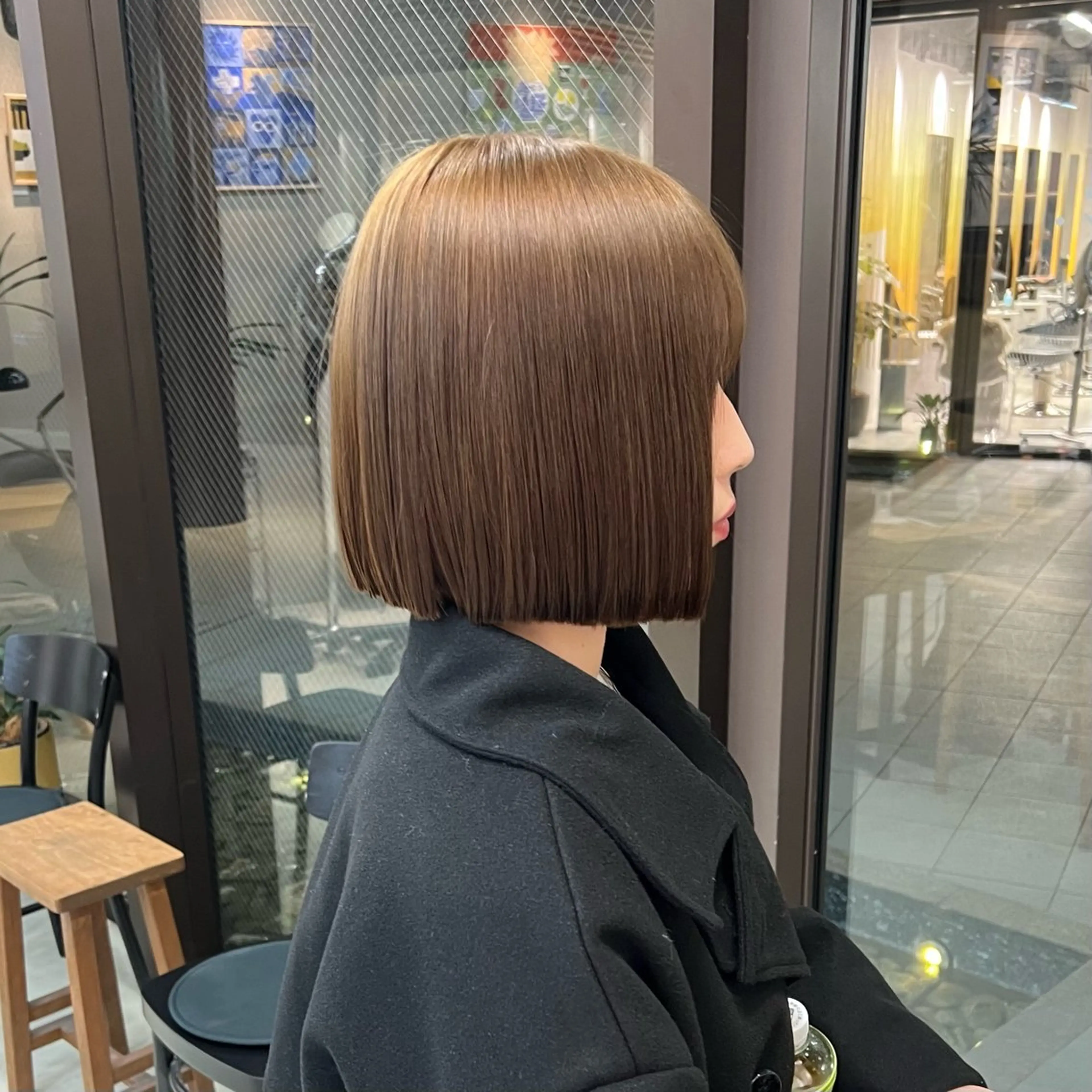 ミディアム ボブ ボブ/メンズショート /あづき⭐️のヘアスタイル