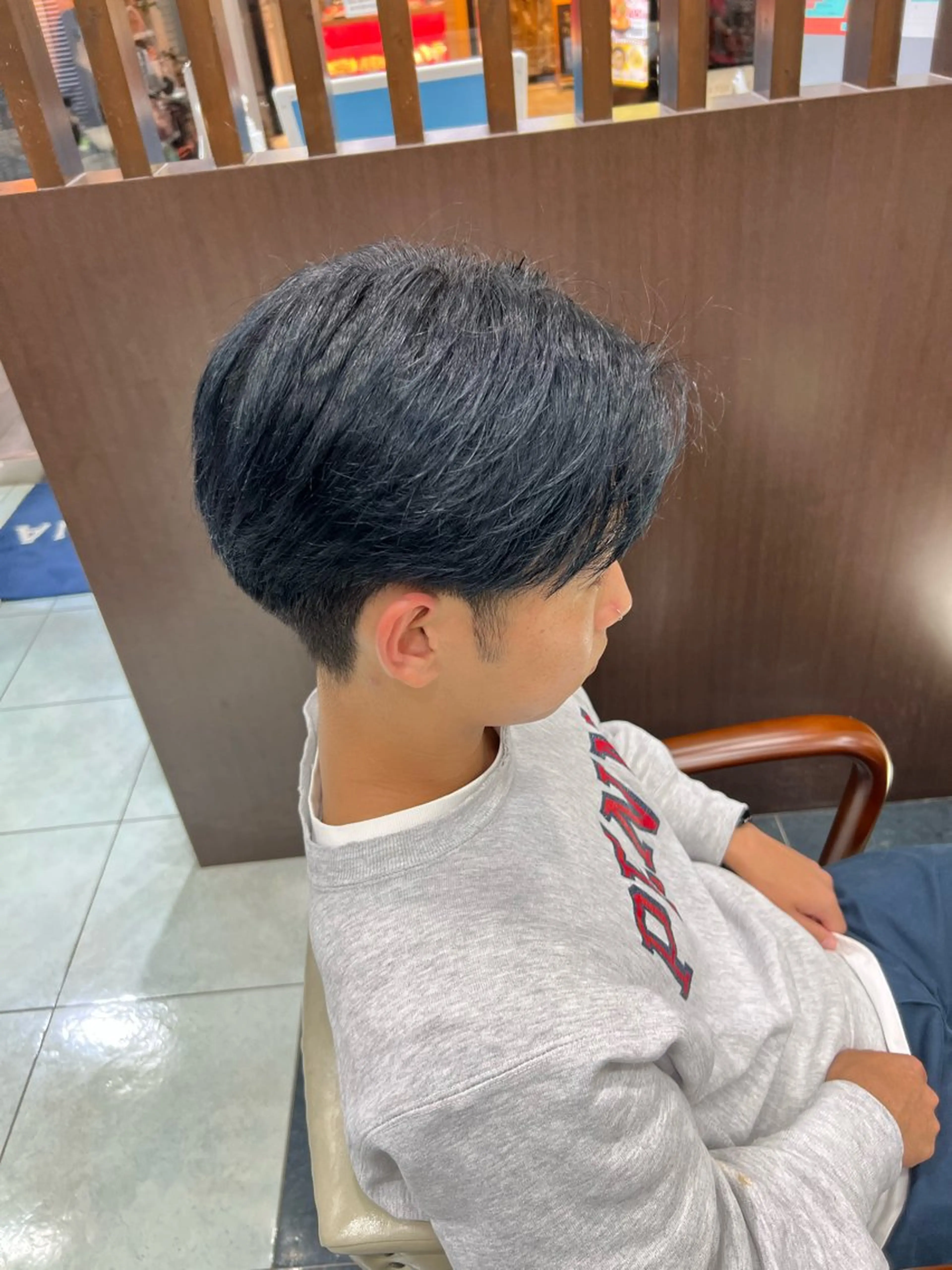メンズカット💇🏻‍♂️（刈り上げセンターパート）の写真