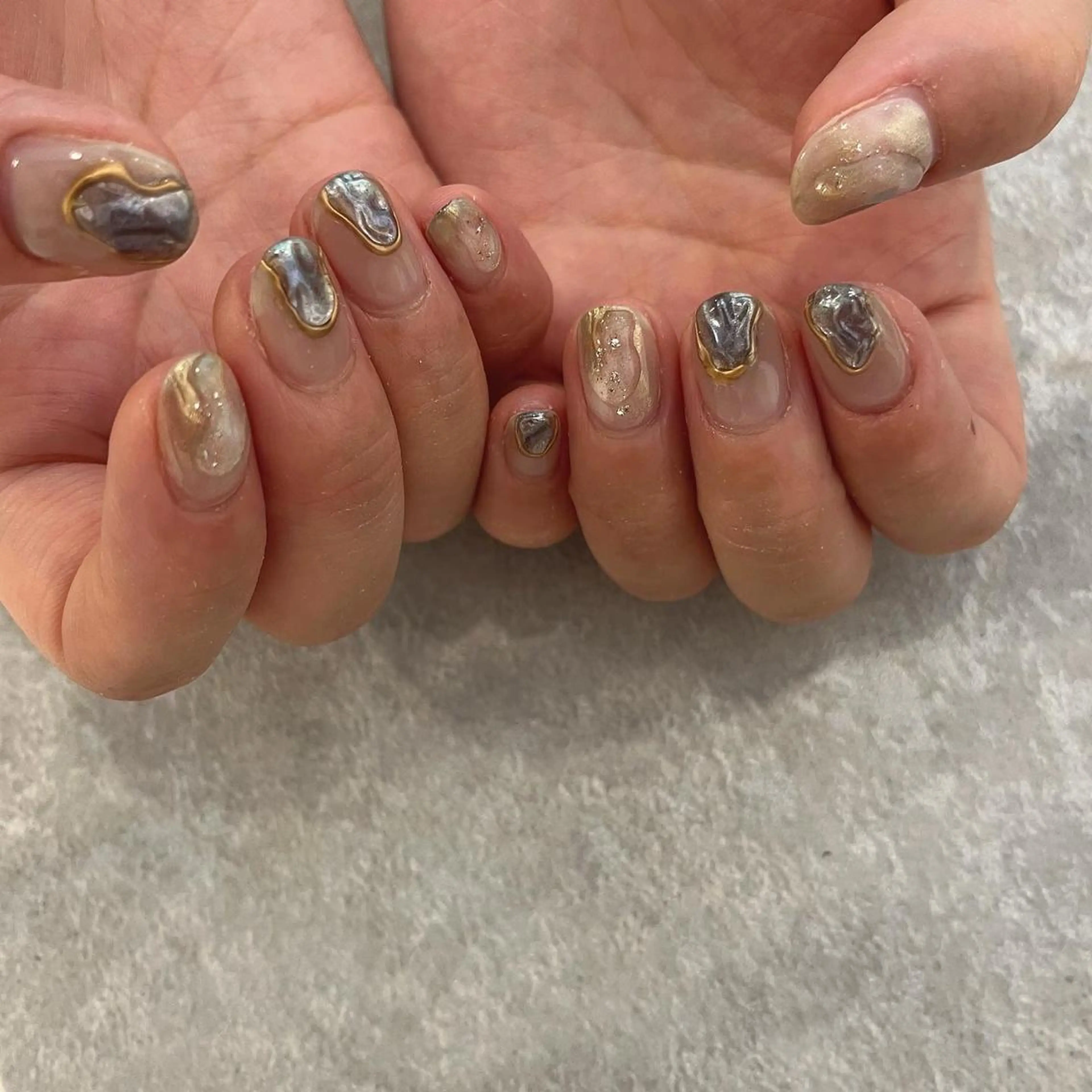 ネイル アートネイル ハンドネイル ett _のネイルデザイン