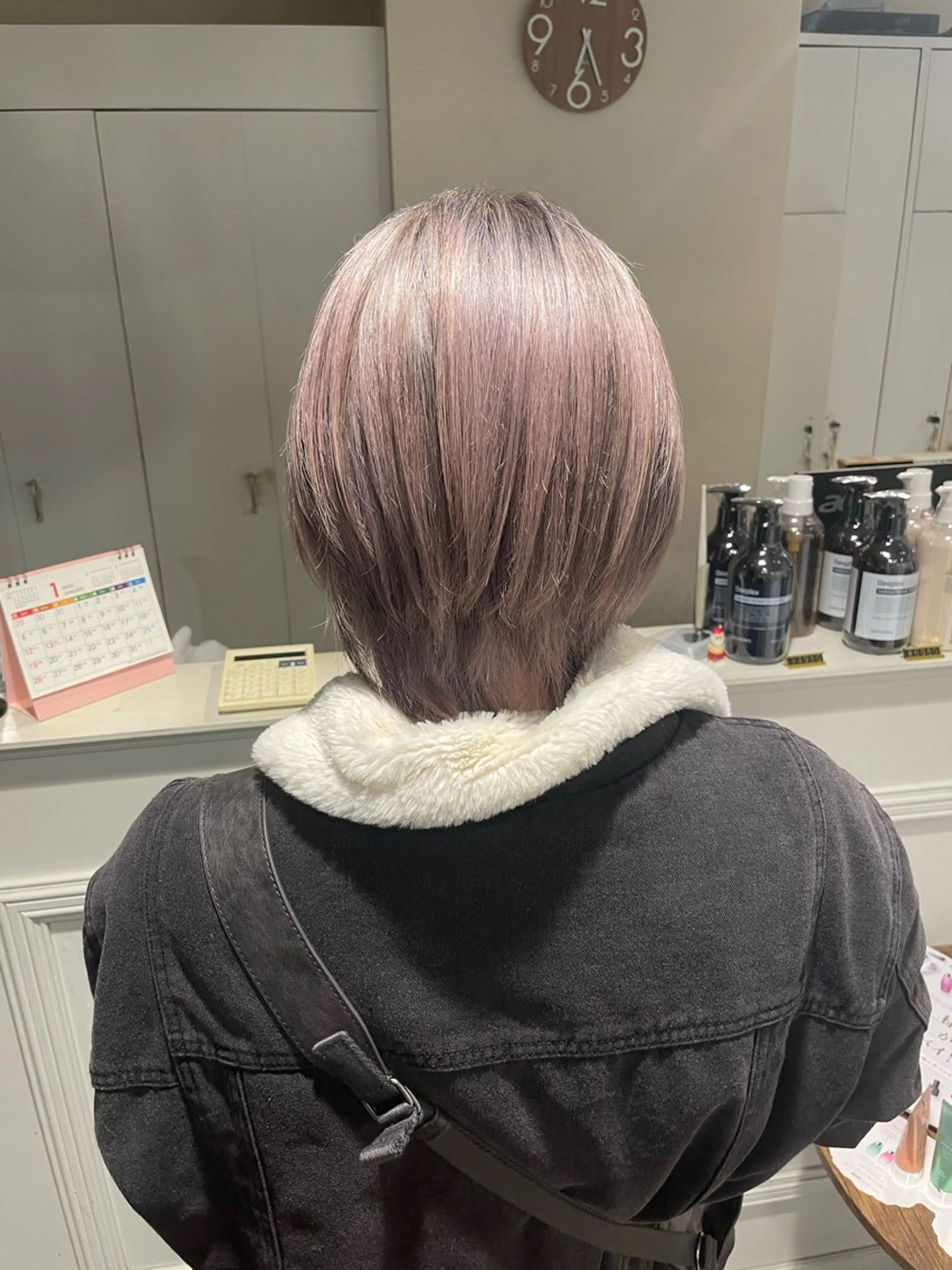 ショート 髪質改善/ 梅田中崎町/宮里のヘアスタイル