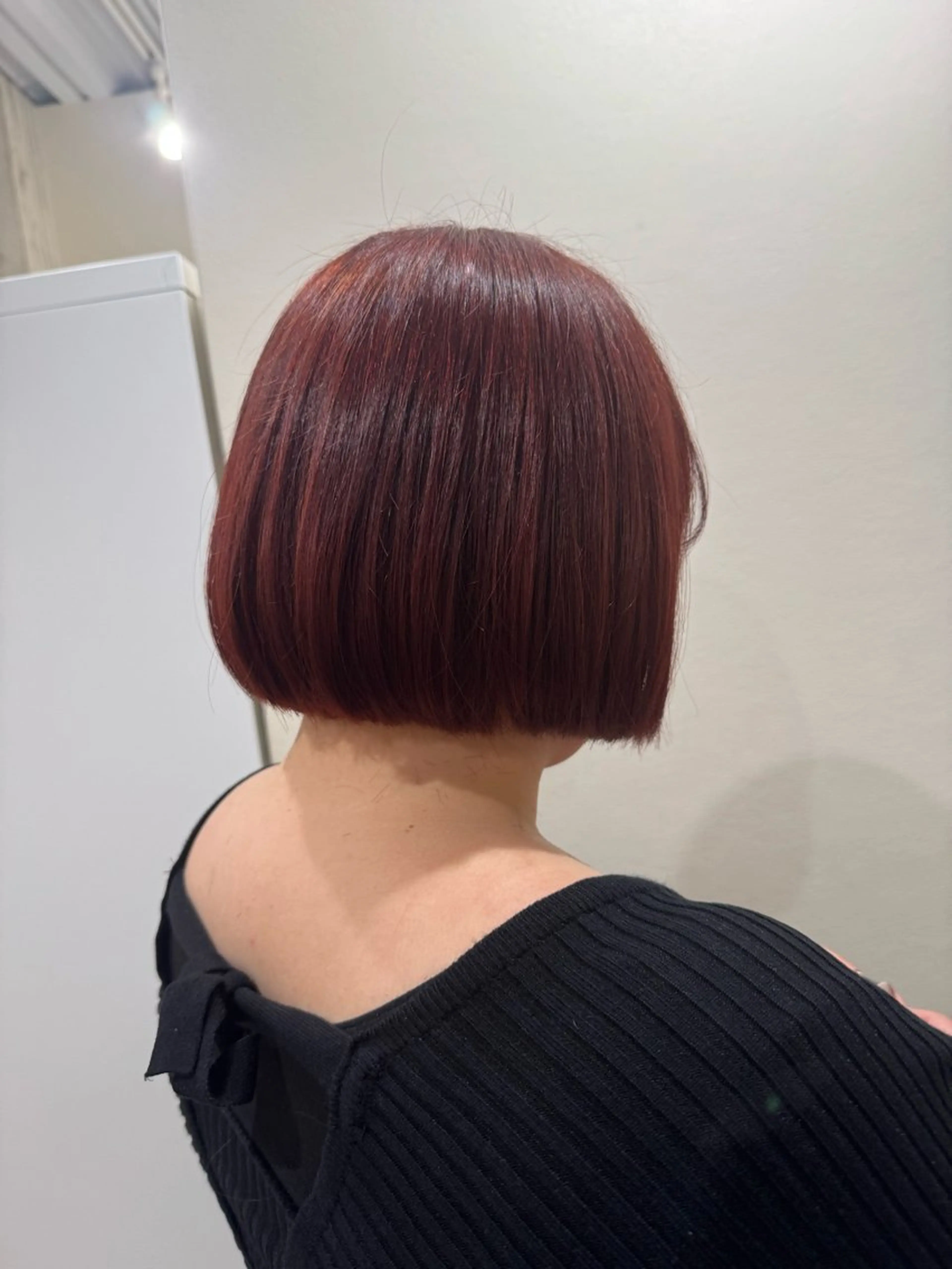 ショート カラー ブリーチ ピンクカラー レッドカラー ボブ カット ヘアカラー トリートメント Fuu.by lupine所属・3日空きあり 🌟misatoのヘアスタイル