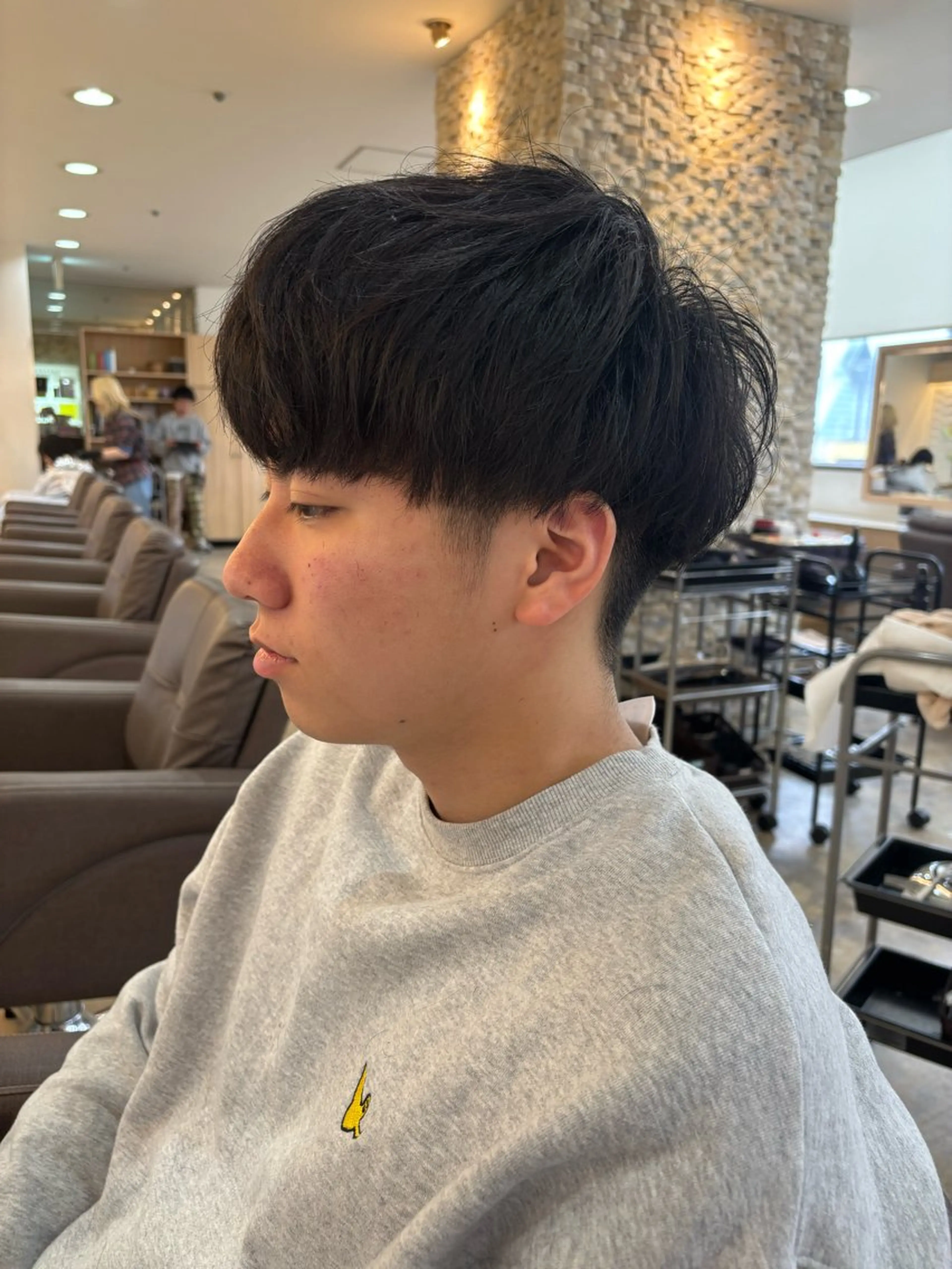 メンズ マッシュ ボーイミーツガール所属・本堂 悠斗のヘアスタイル