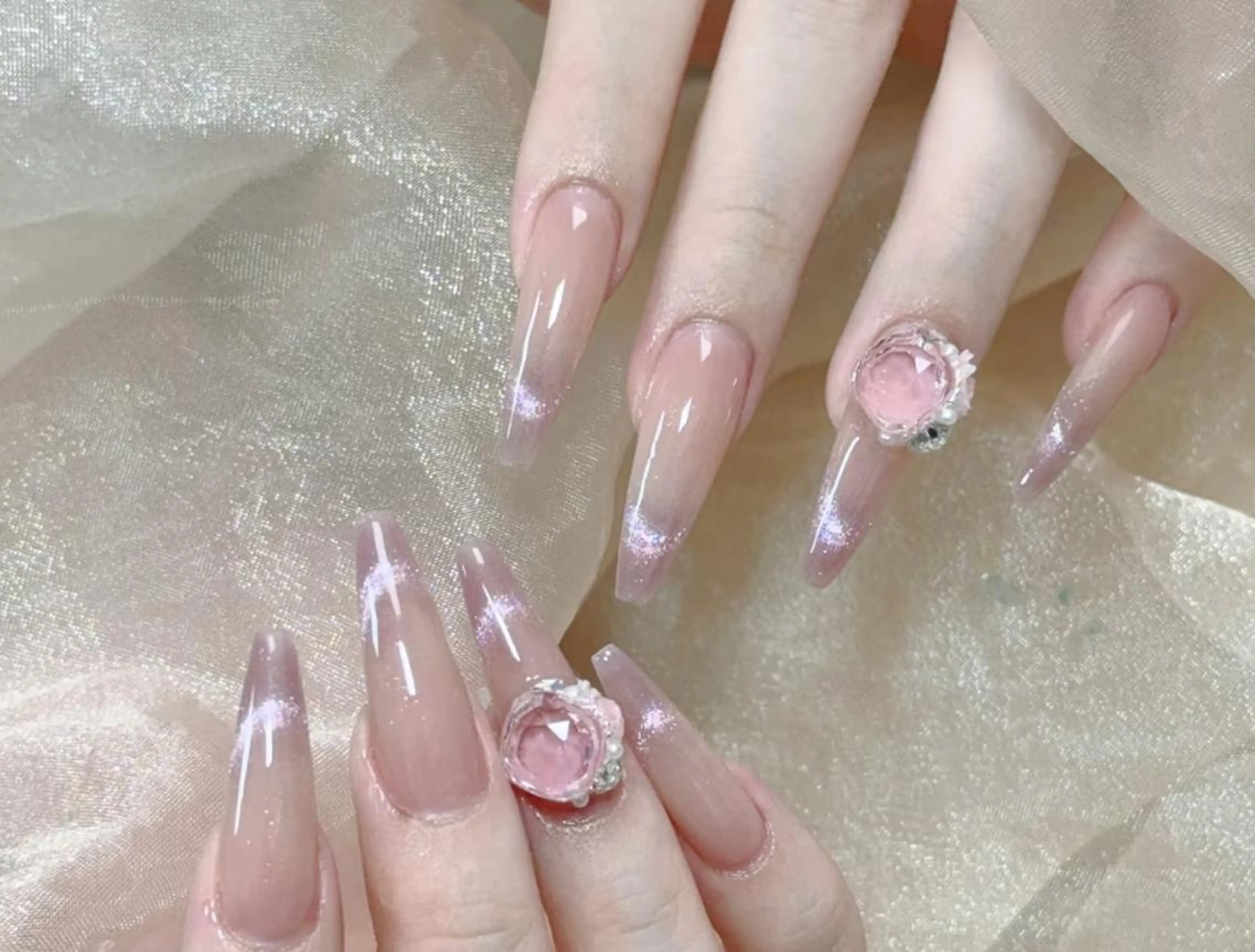 ネイル ハンドネイル ハンドケア 🍑 momo_nailのネイルデザイン