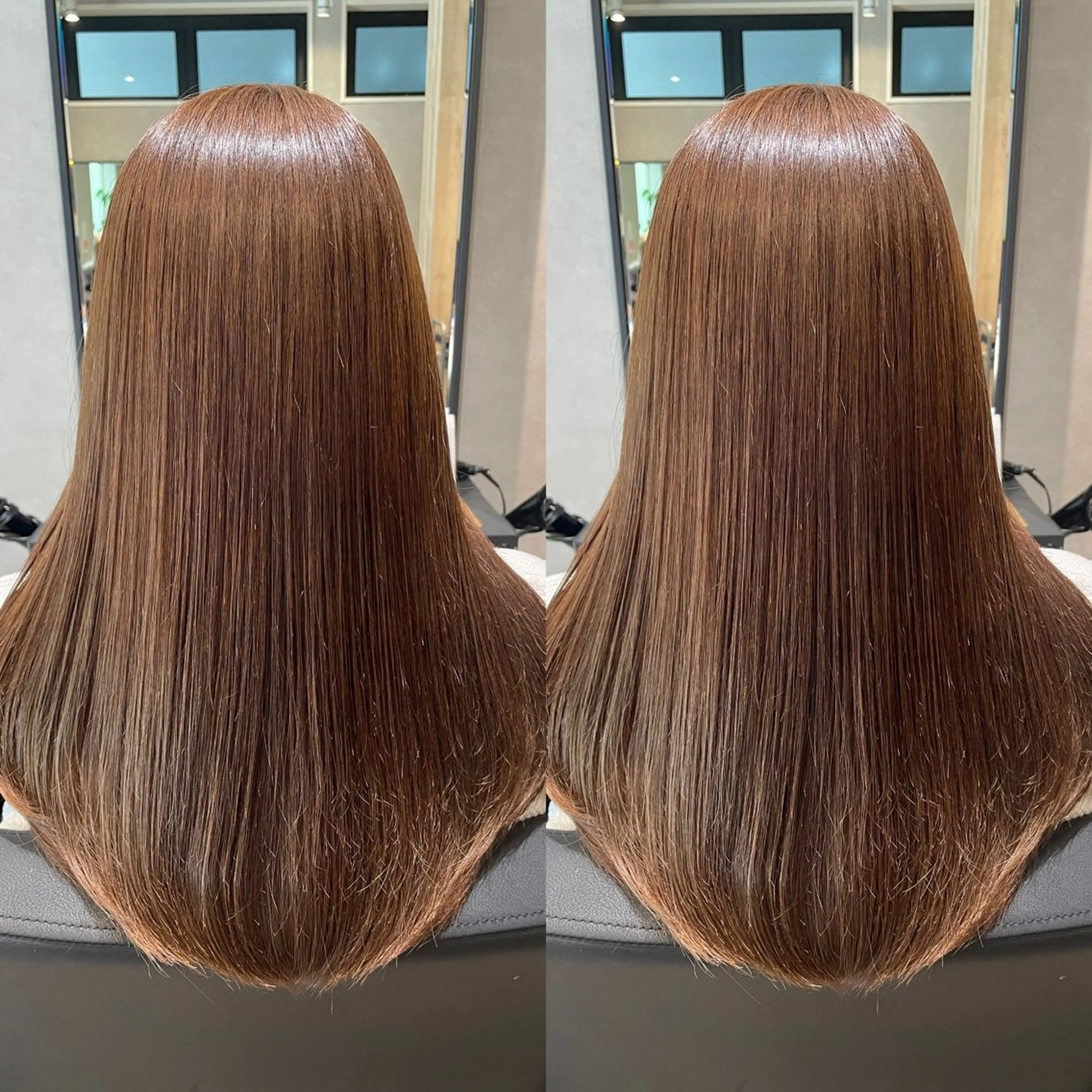 縮毛矯正の写真