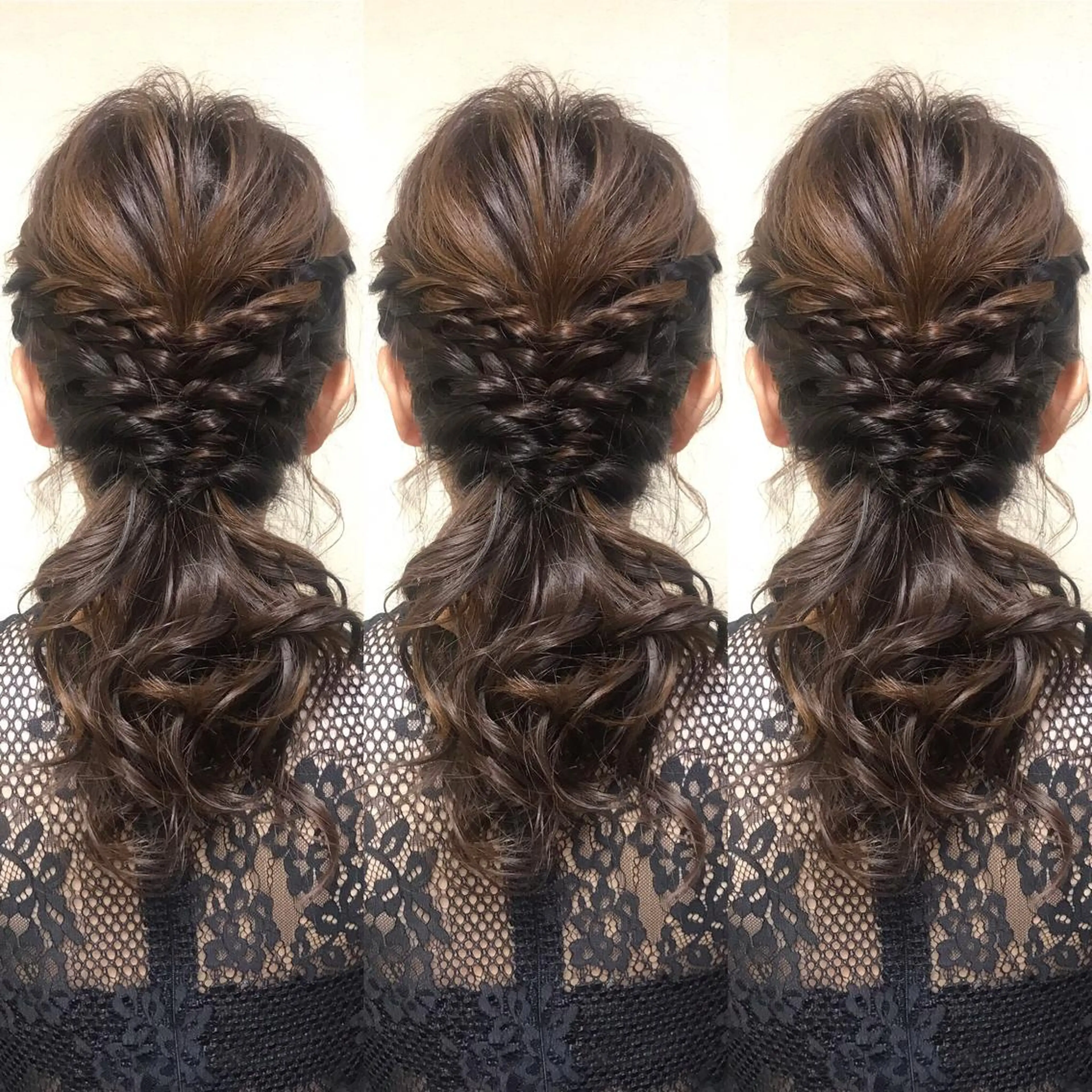 ヘアアレンジ 透明感カラー・ 髪質改善🩵イケダのヘアスタイル