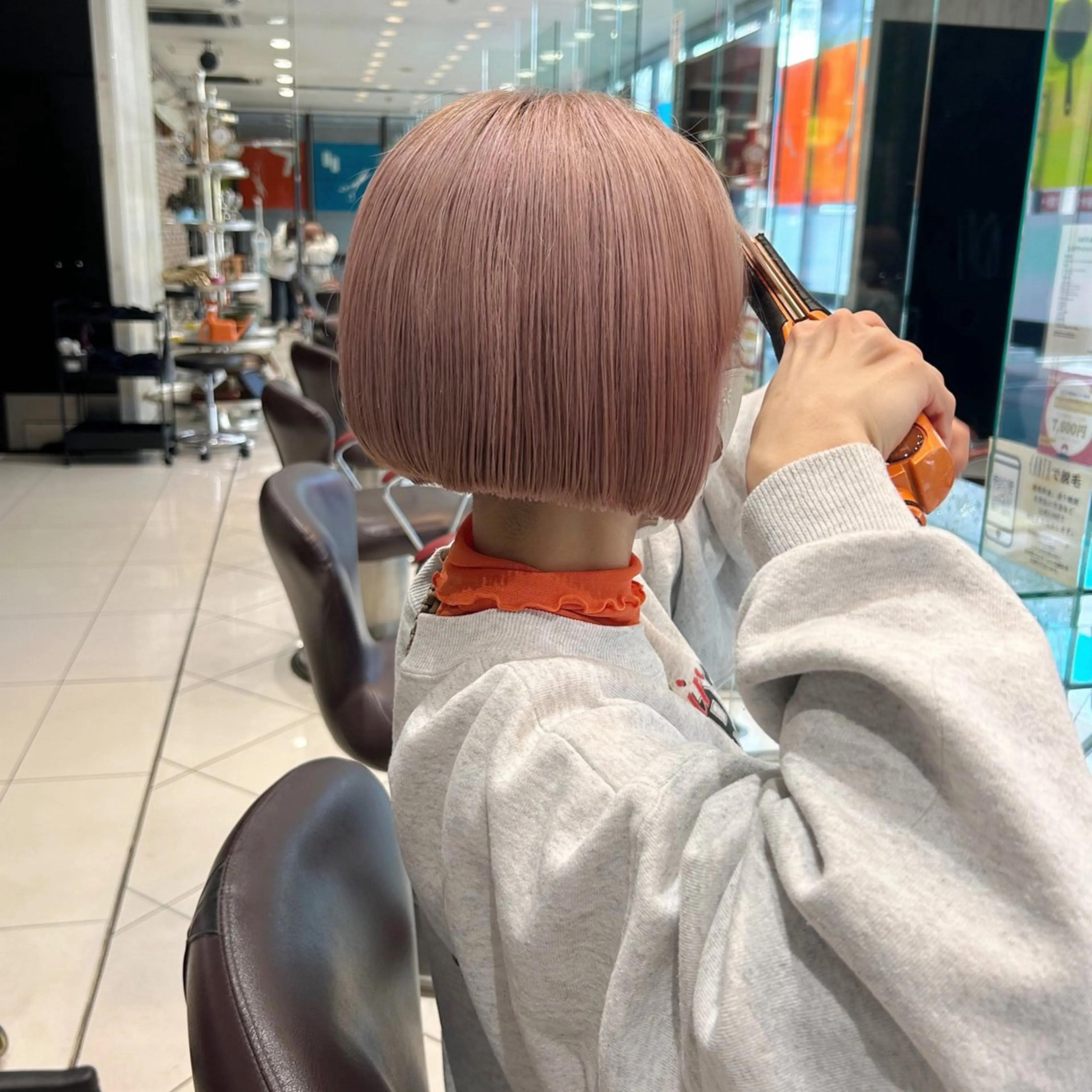 ショート カット ヘアカラー トリートメント EARTH🎀 ryokaのヘアスタイル