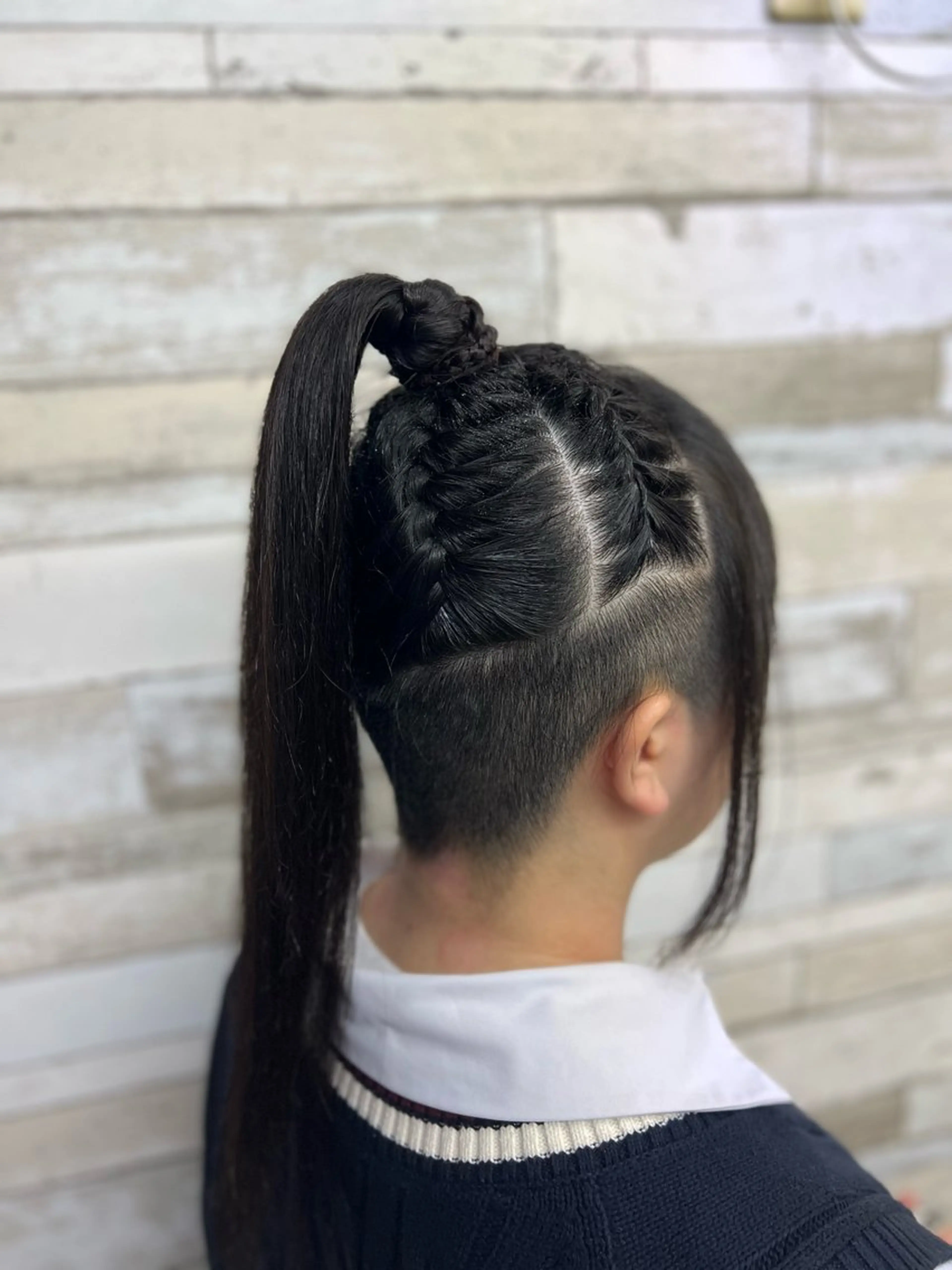 ロング B-W ⭐️REIKOのヘアスタイル