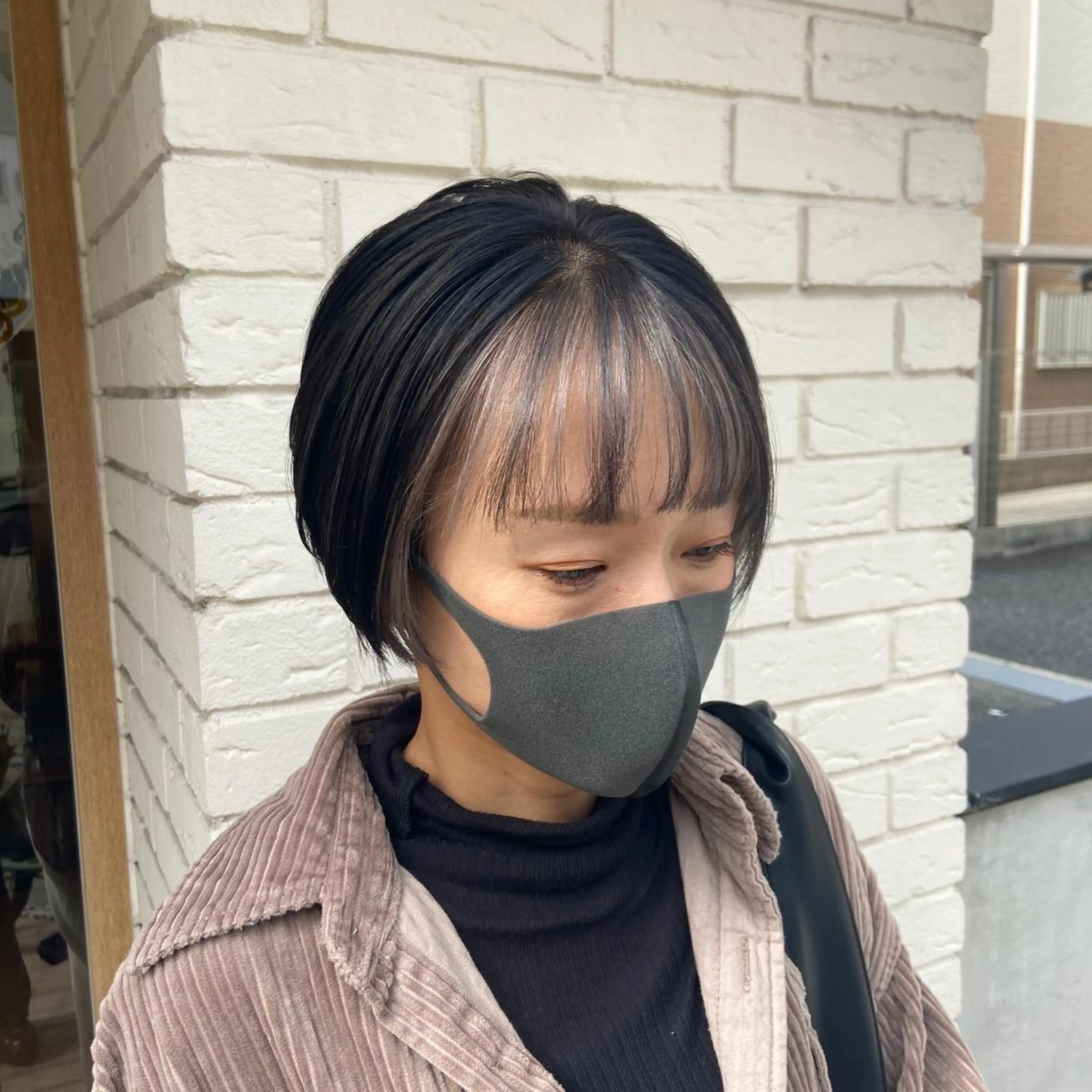 ショート 韓国|ミルクティ momoeのヘアスタイル