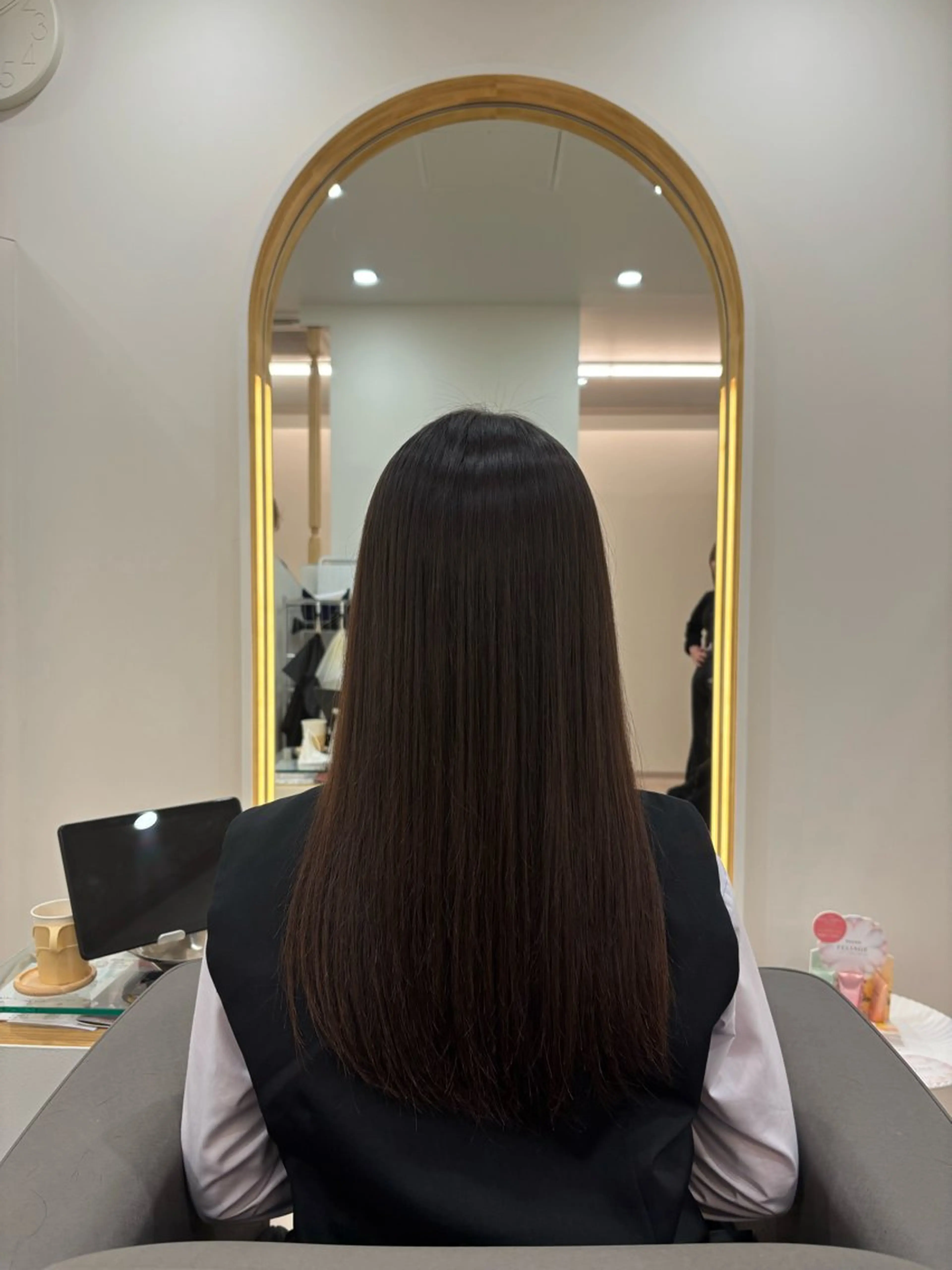 ロング 大西 博のヘアスタイル