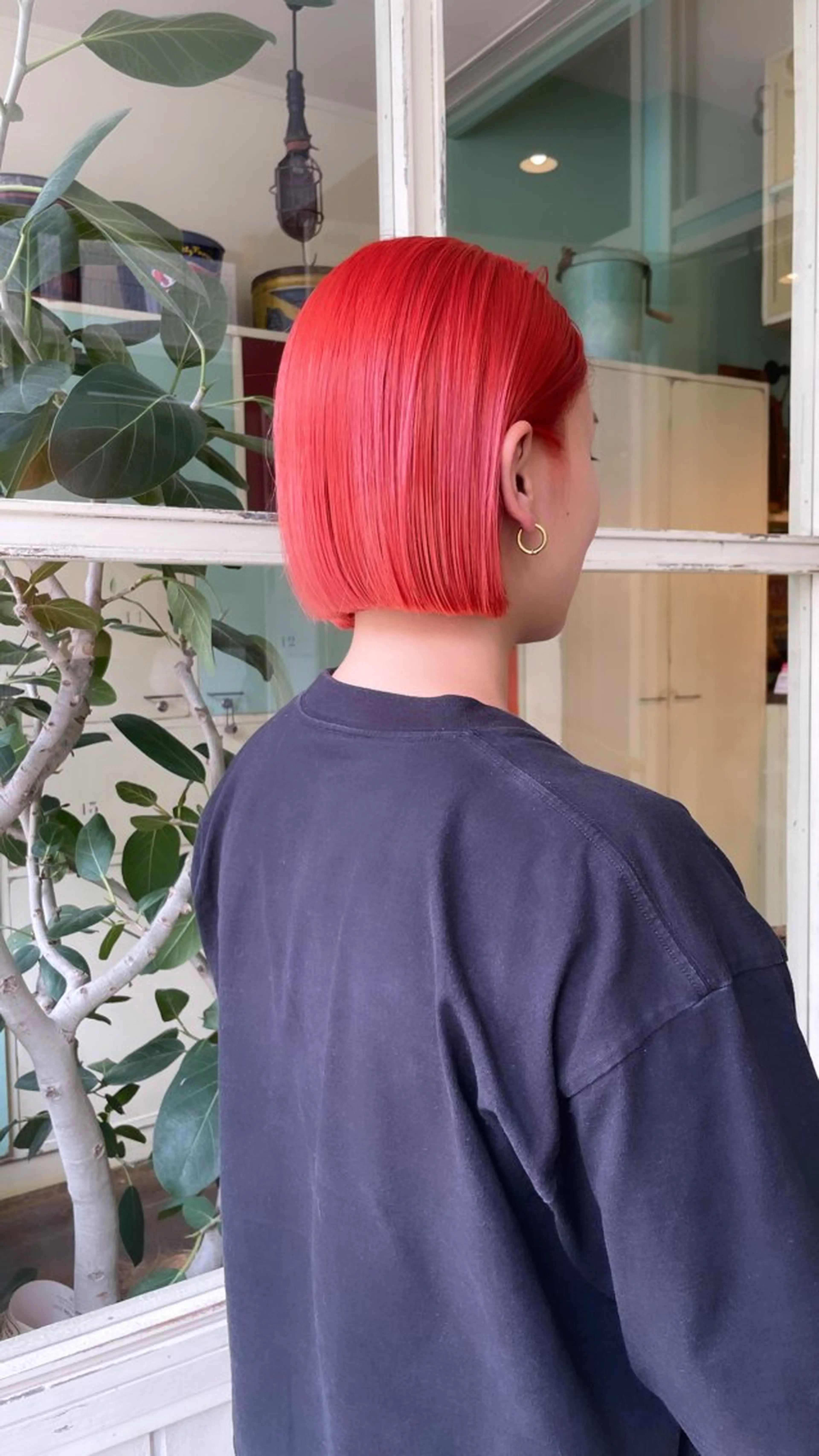 ショート カラー ブリーチ sourire  西大分所属・Sourire西大分 ☘️いけだ　あおいのヘアスタイル