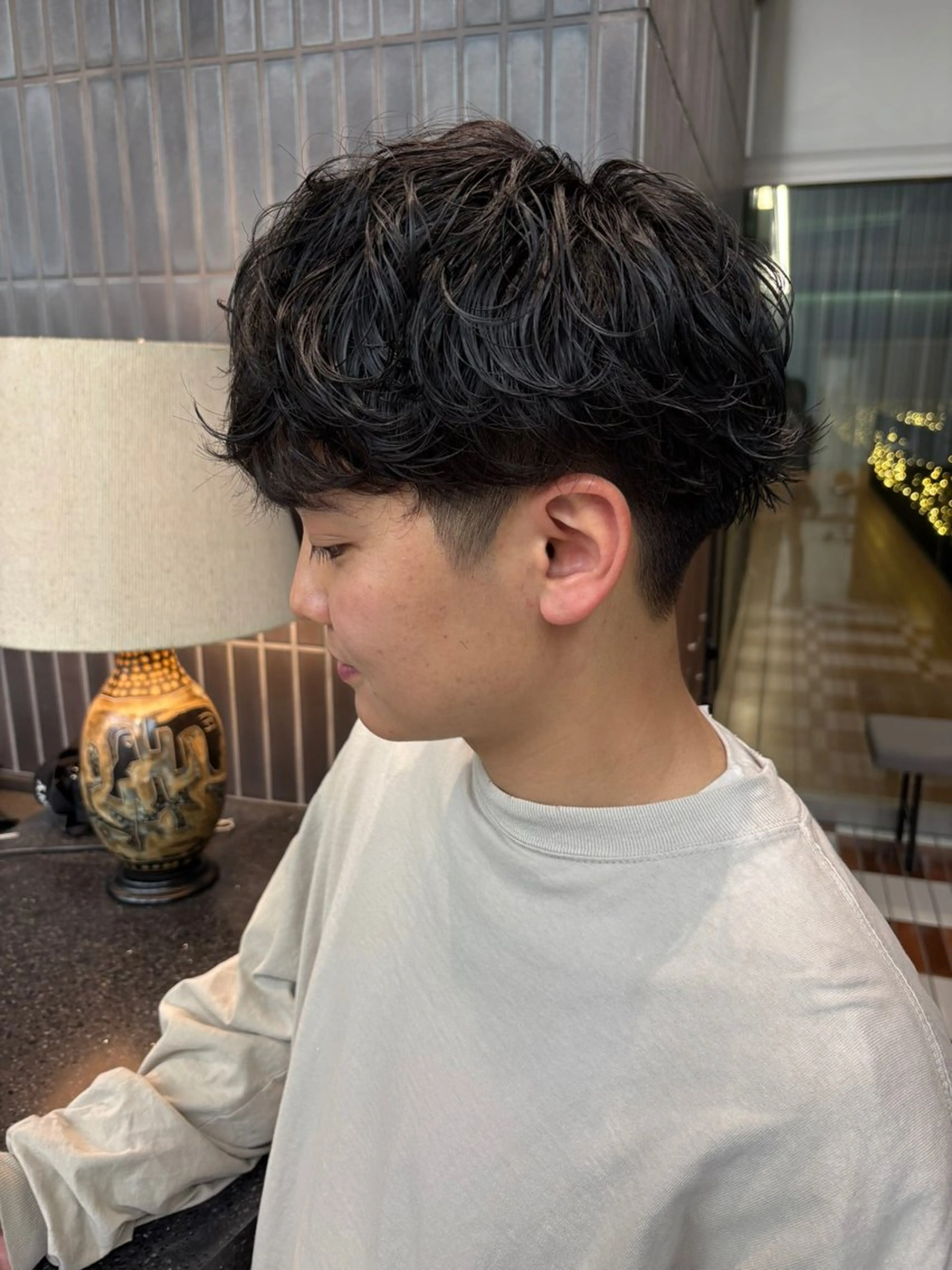 パーマ メンズ メンズパーマ メンズパーマ特化 sayoのヘアスタイル