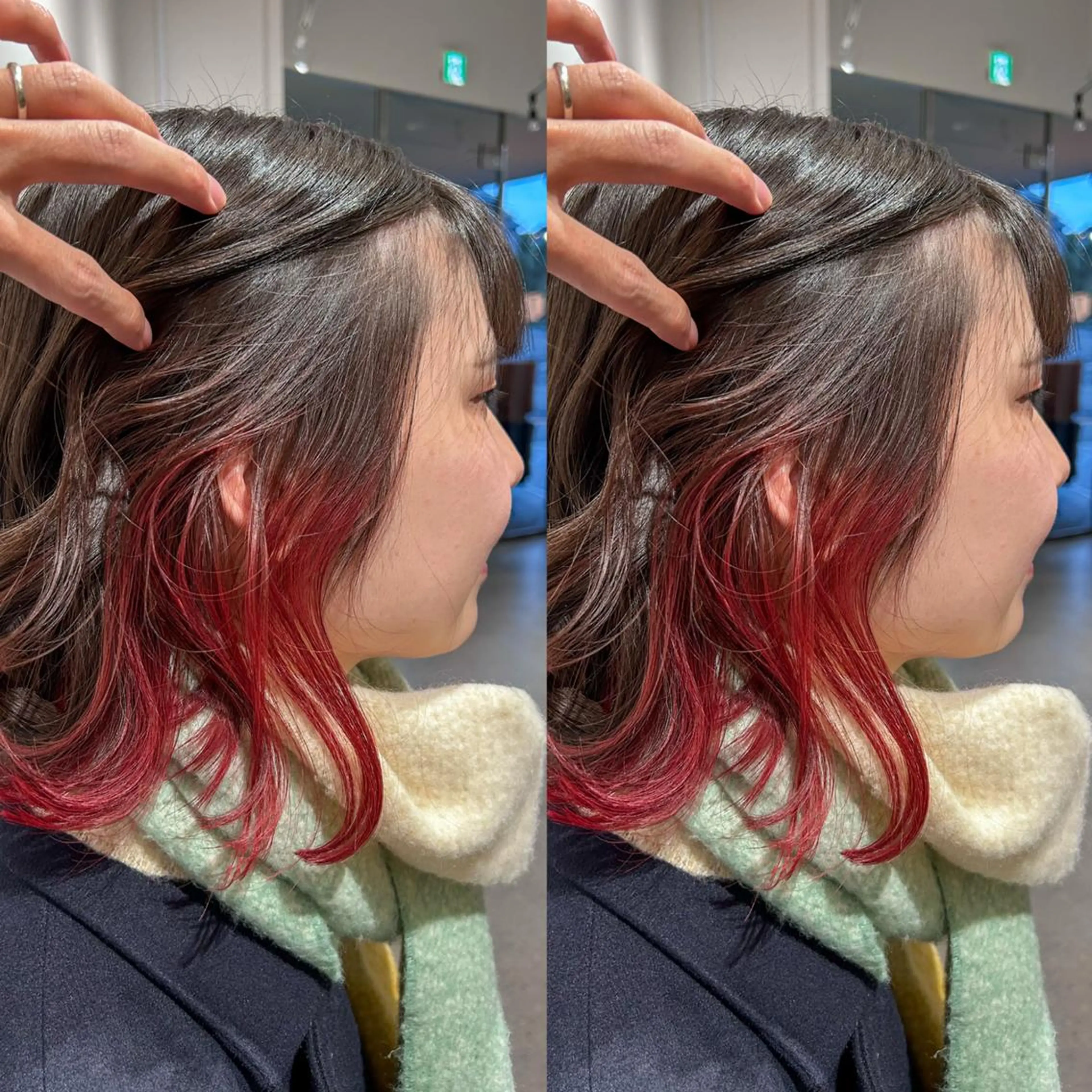ショート sara中谷 哲のヘアスタイル