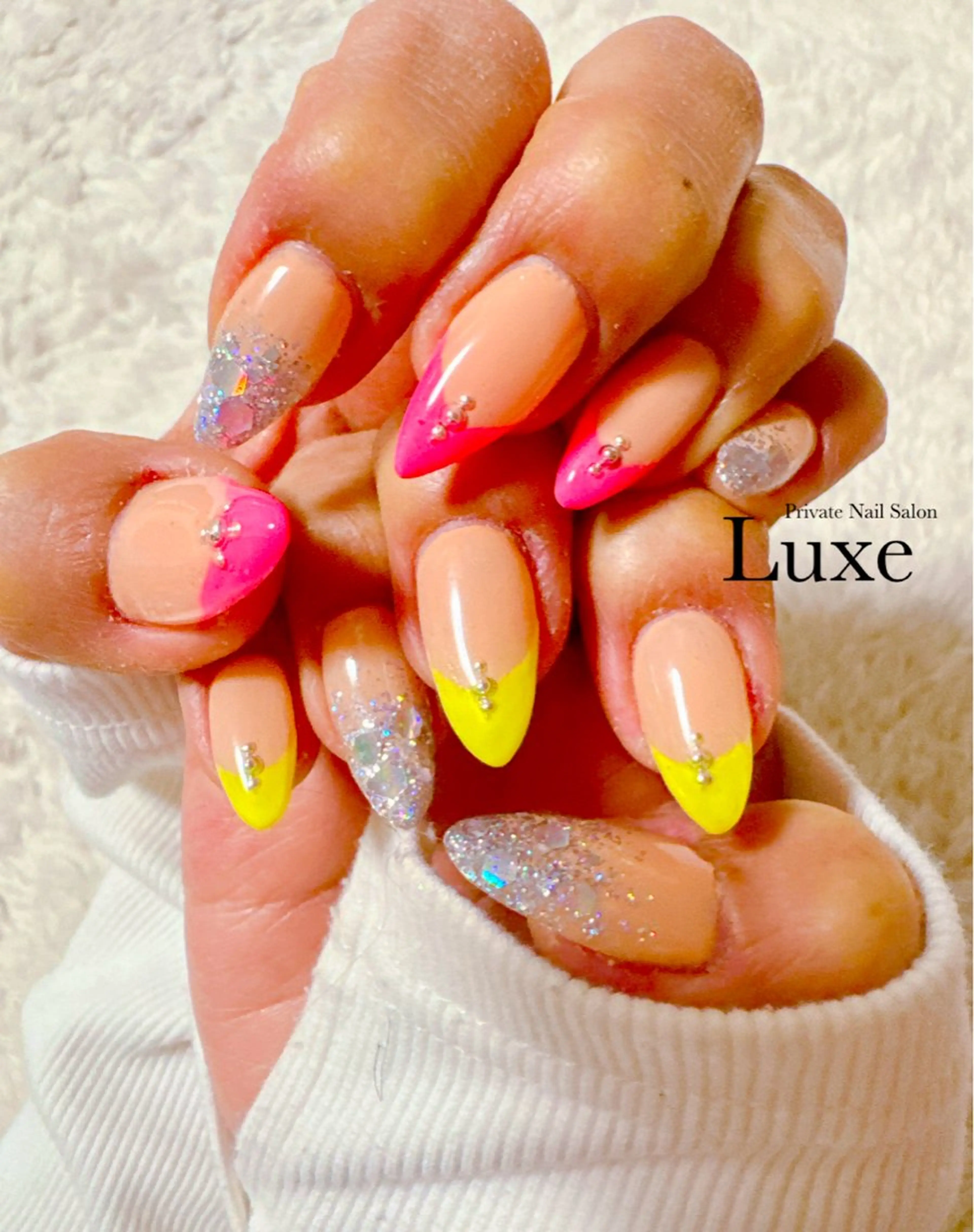 ネイル 持ち込み nail salon Luxe【リュクス】のネイルデザイン
