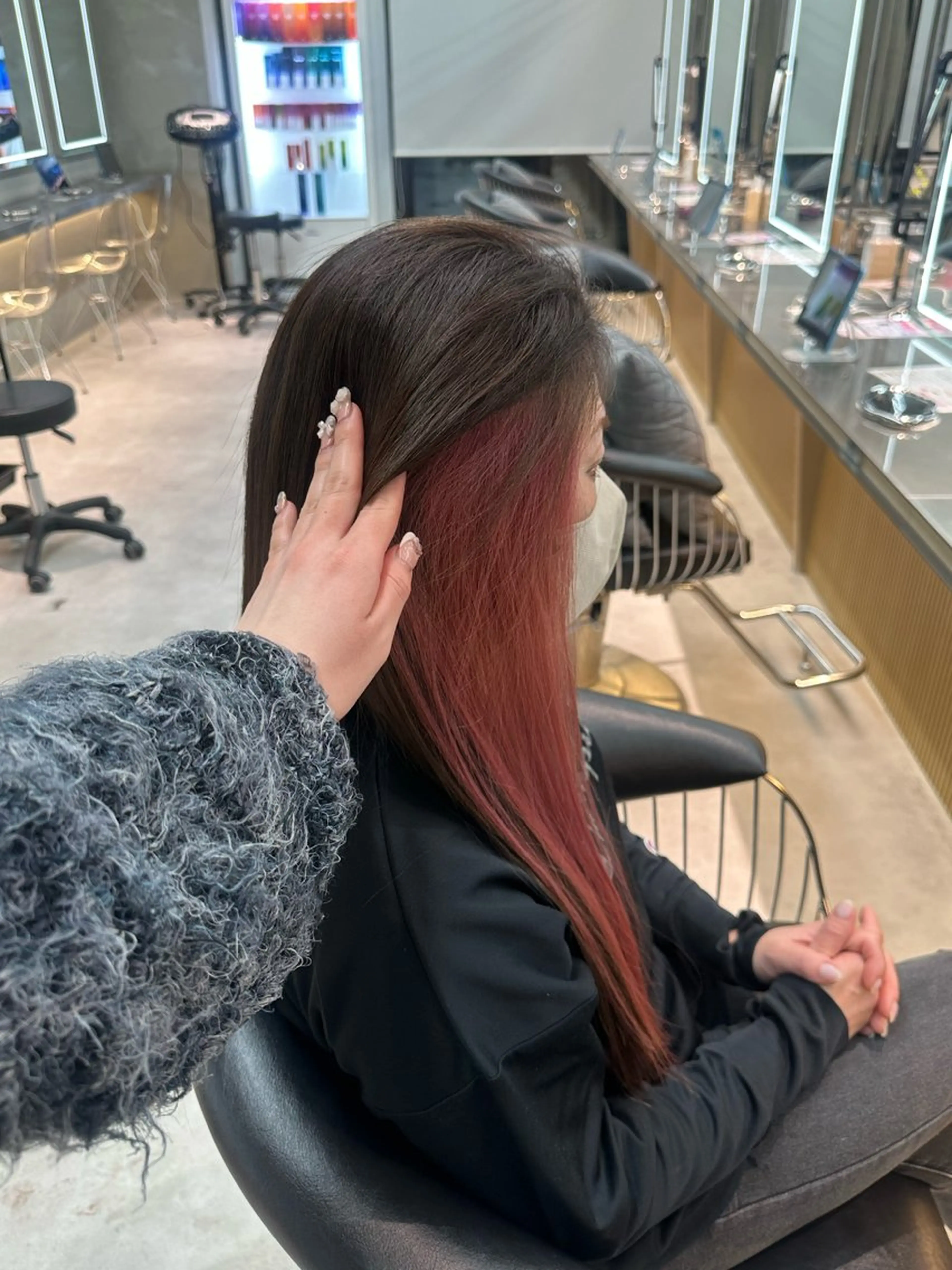 カラー ヘアカラー 🎀Rimi୨୧ ✨艶✨color🎀のヘアスタイル