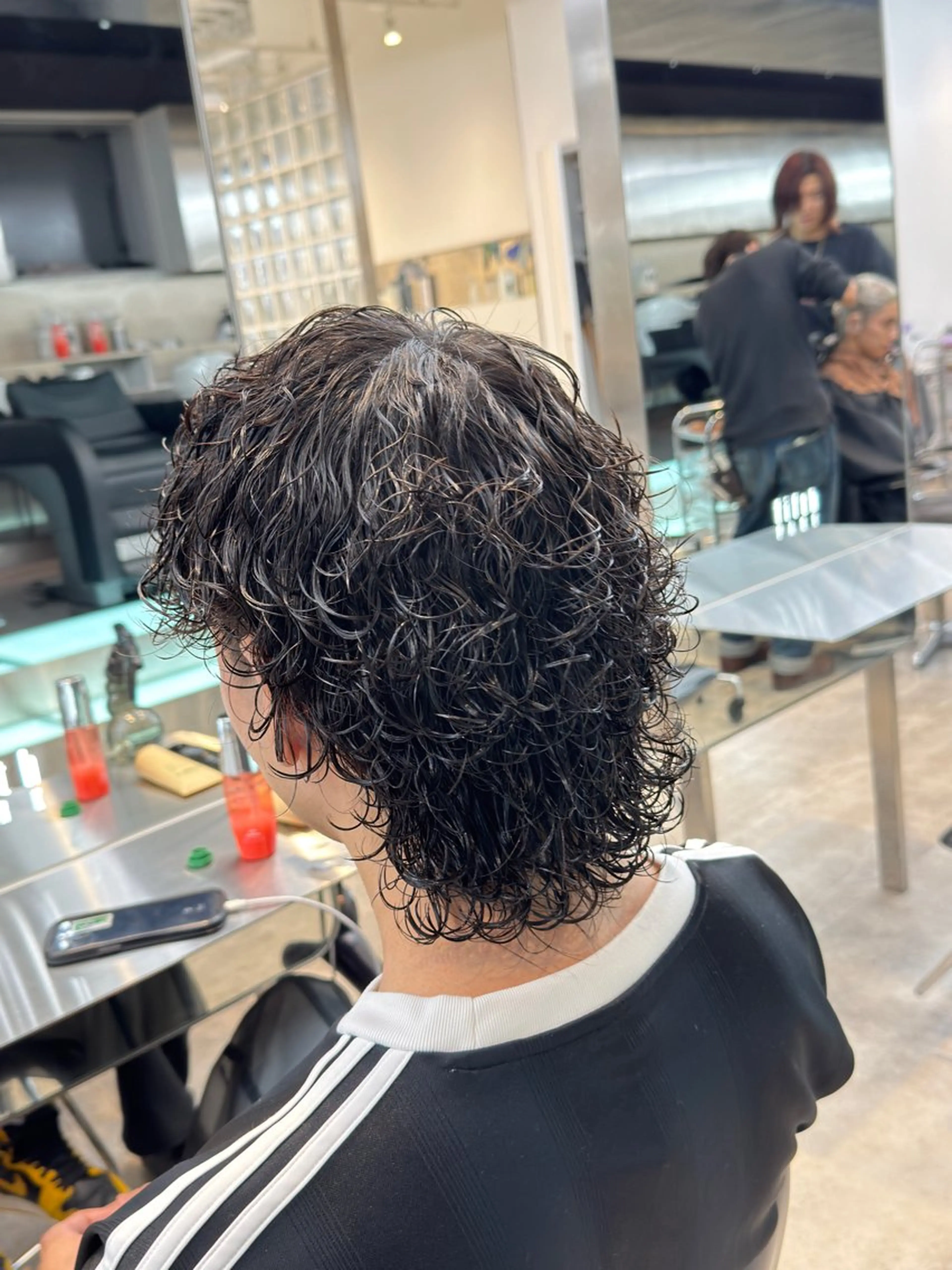 ショート パーマ カット パーマ fifth 児玉達哉 当日予約🙆のヘアスタイル