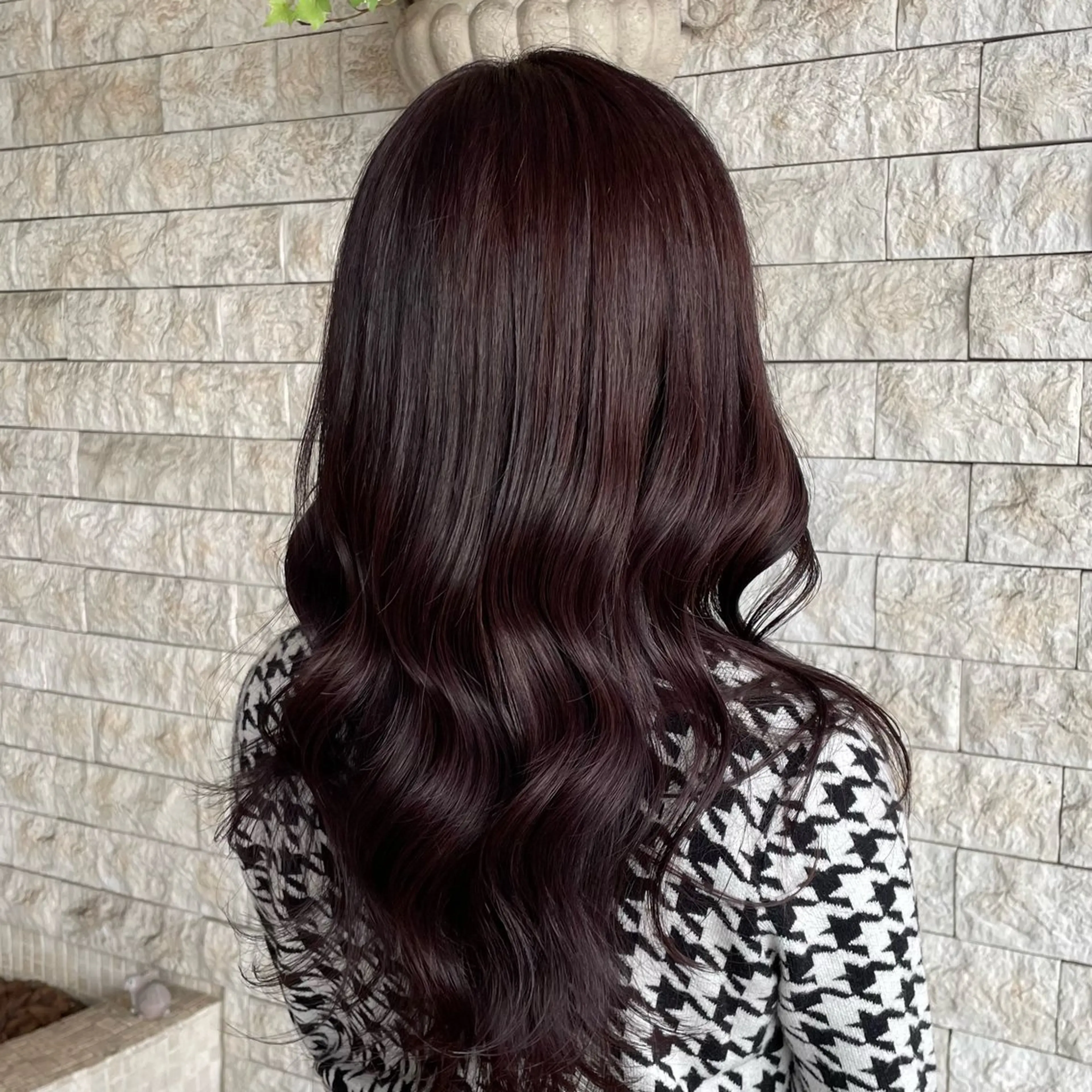 ロング ピンク・ラベンダー/ レイヤー/NANAのヘアスタイル