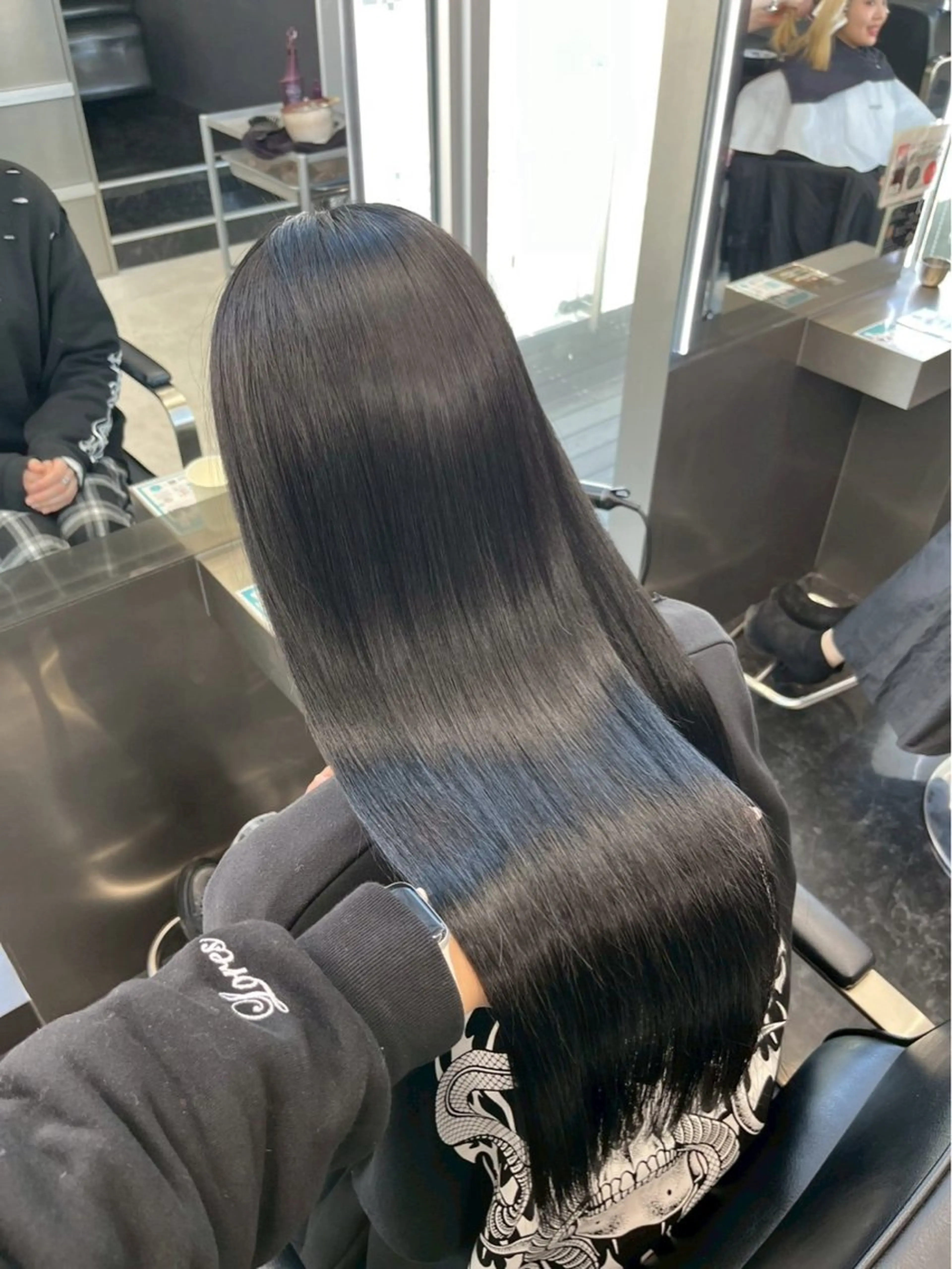 ロング カラー ヘアアレンジ トリートメント ヘアセット 髪質改善/艶髪 /SARA💕のヘアスタイル