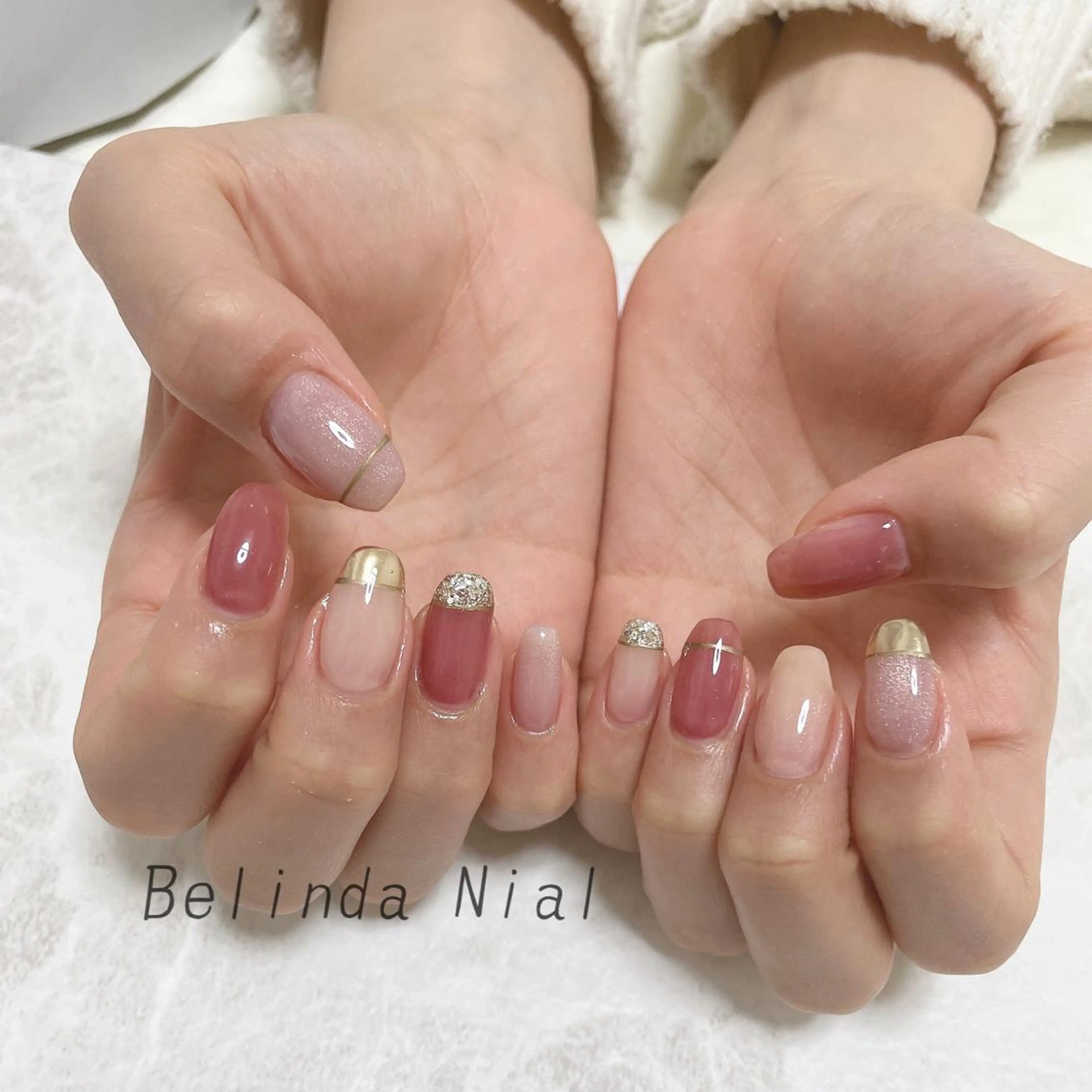 ネイル ハンドネイル フットネイル 竹本 愛のネイルデザイン