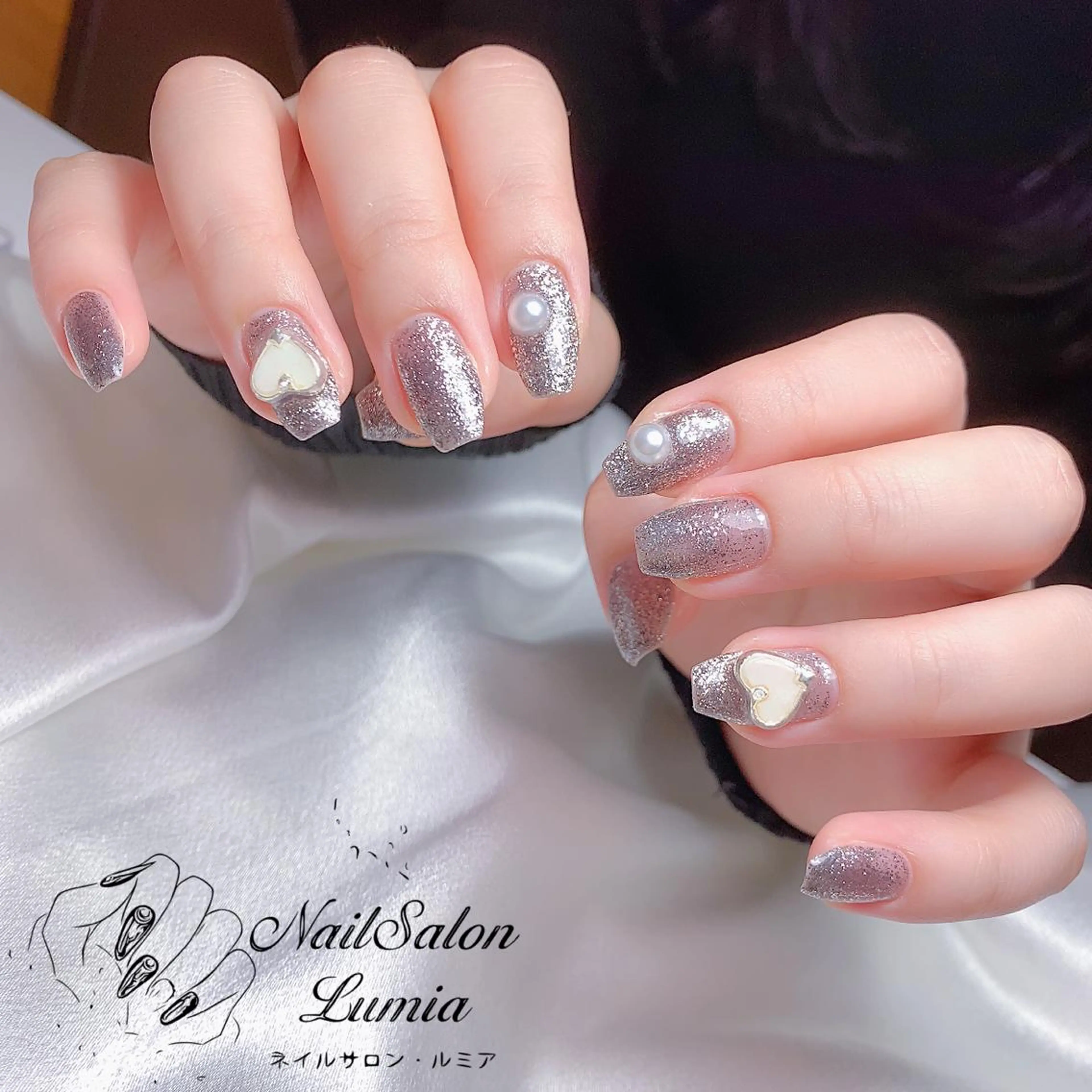 ネイル ハンドネイル ネイルサロン ルミア Lumia 店長のネイルデザイン