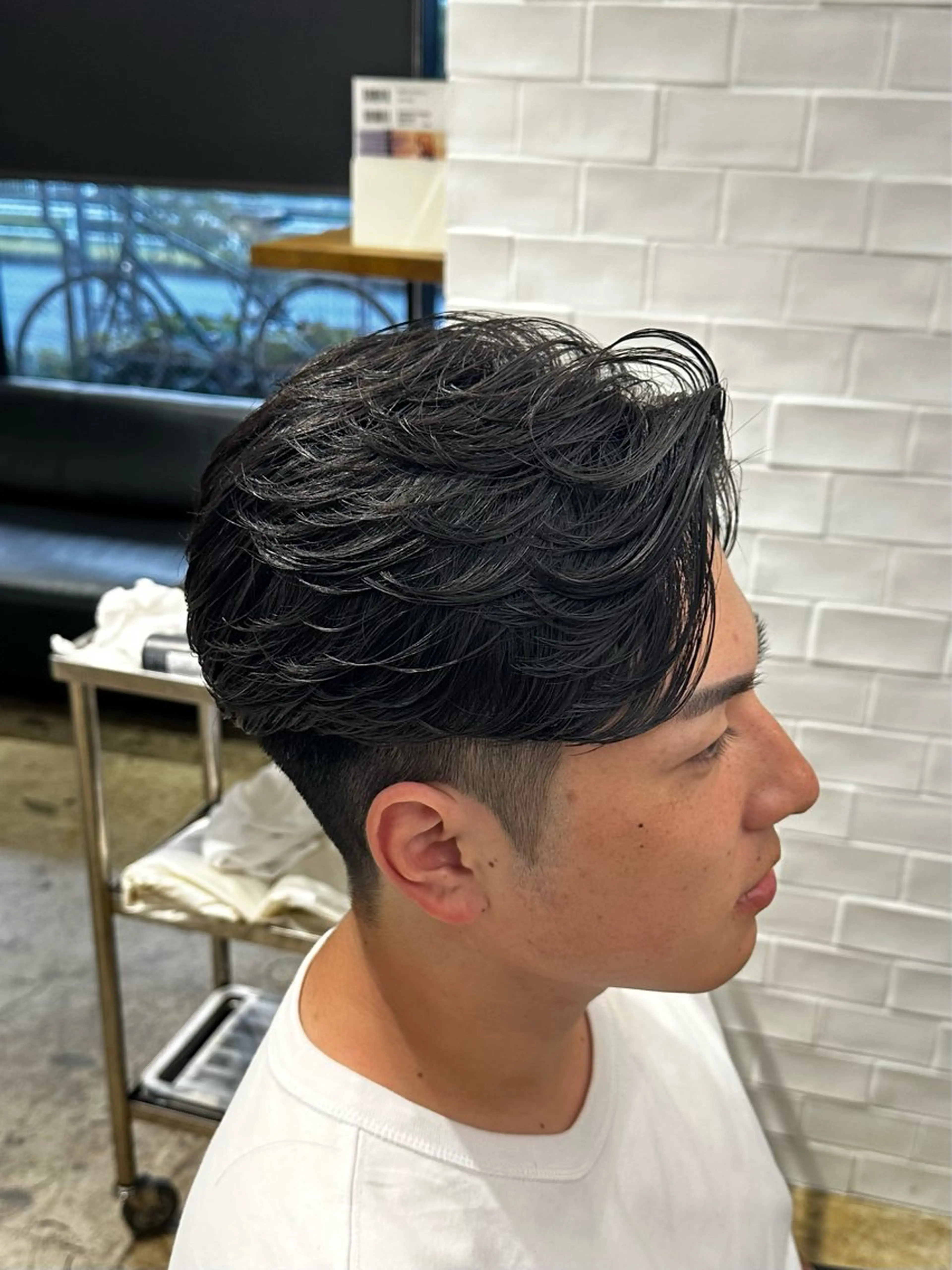 カット+パーマ【ニュアンスパーマ、ハードパーマ】の写真