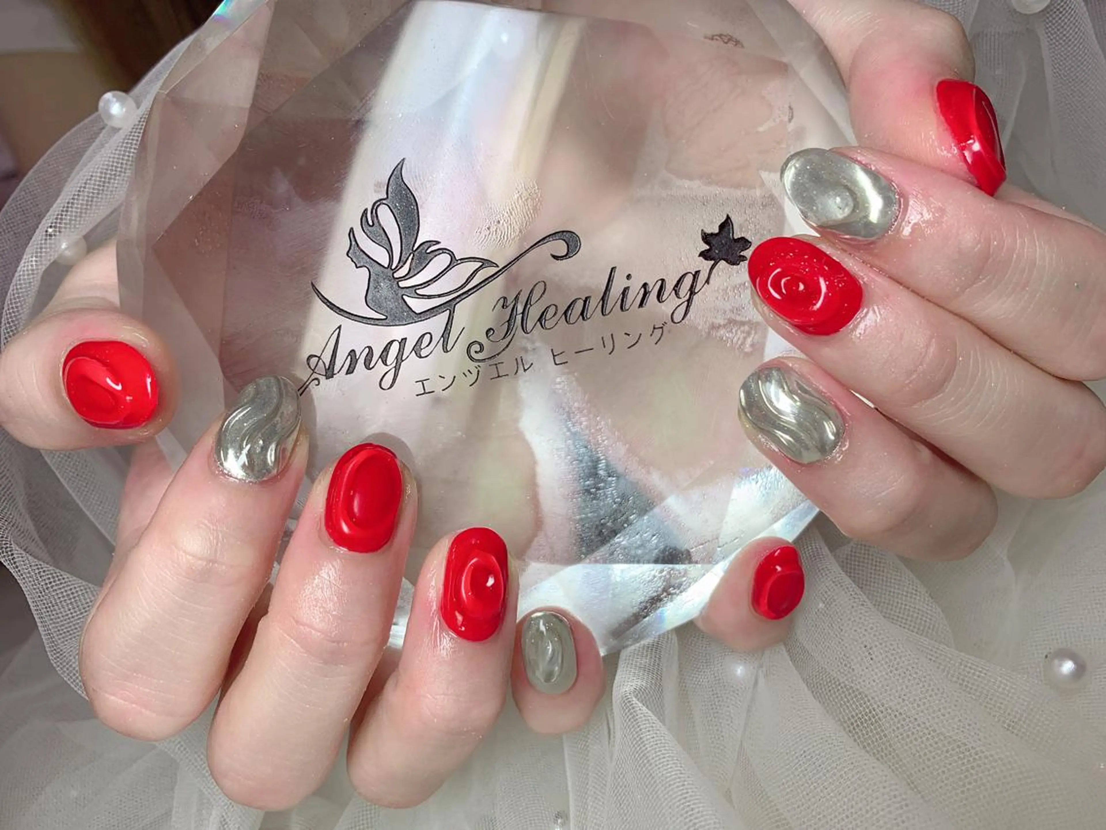 ネイル エンジェル ヒーリング 矢場町店のネイルデザイン