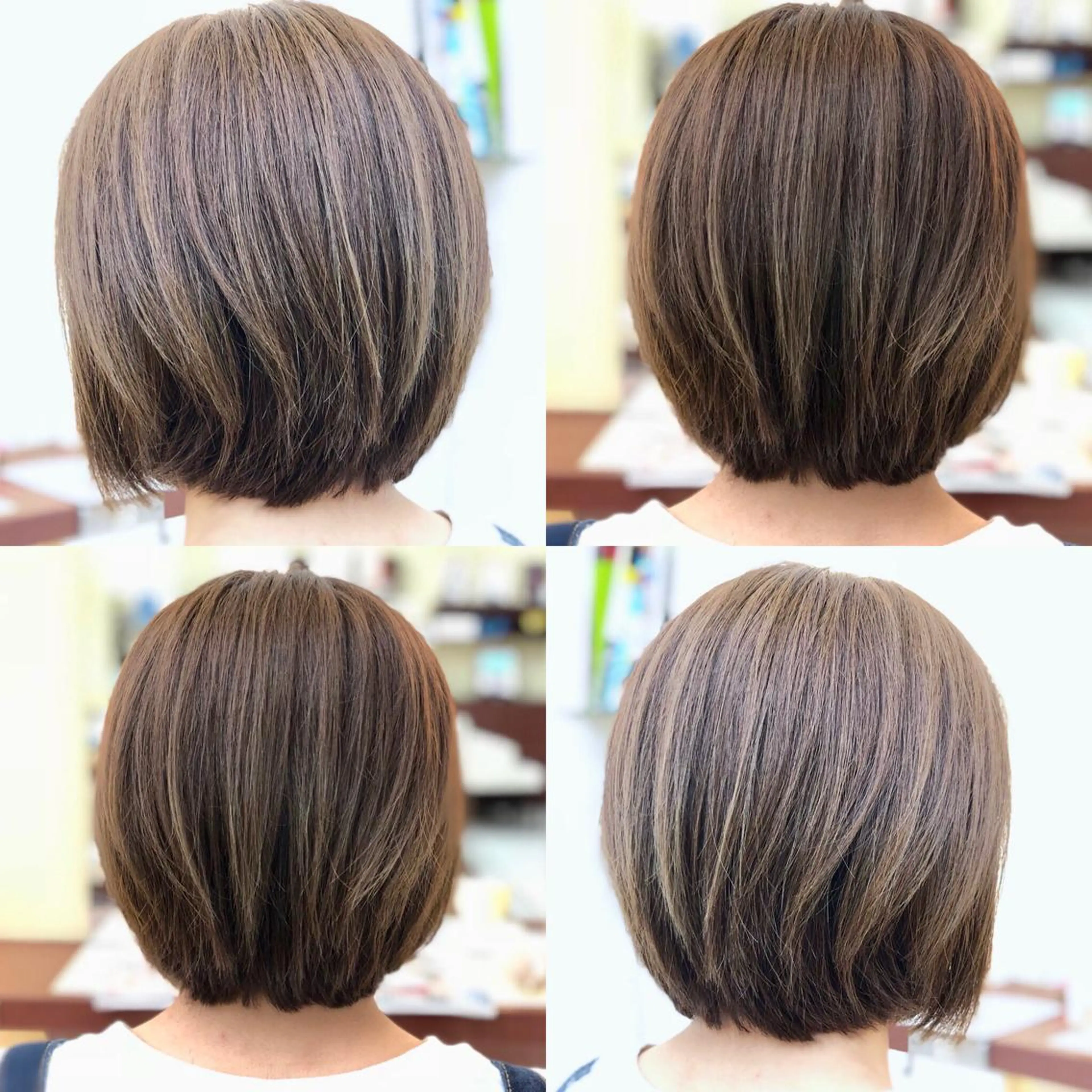 ミディアム カット ヘアカラー 【髮質改善特化】 lic吉祥寺のヘアスタイル