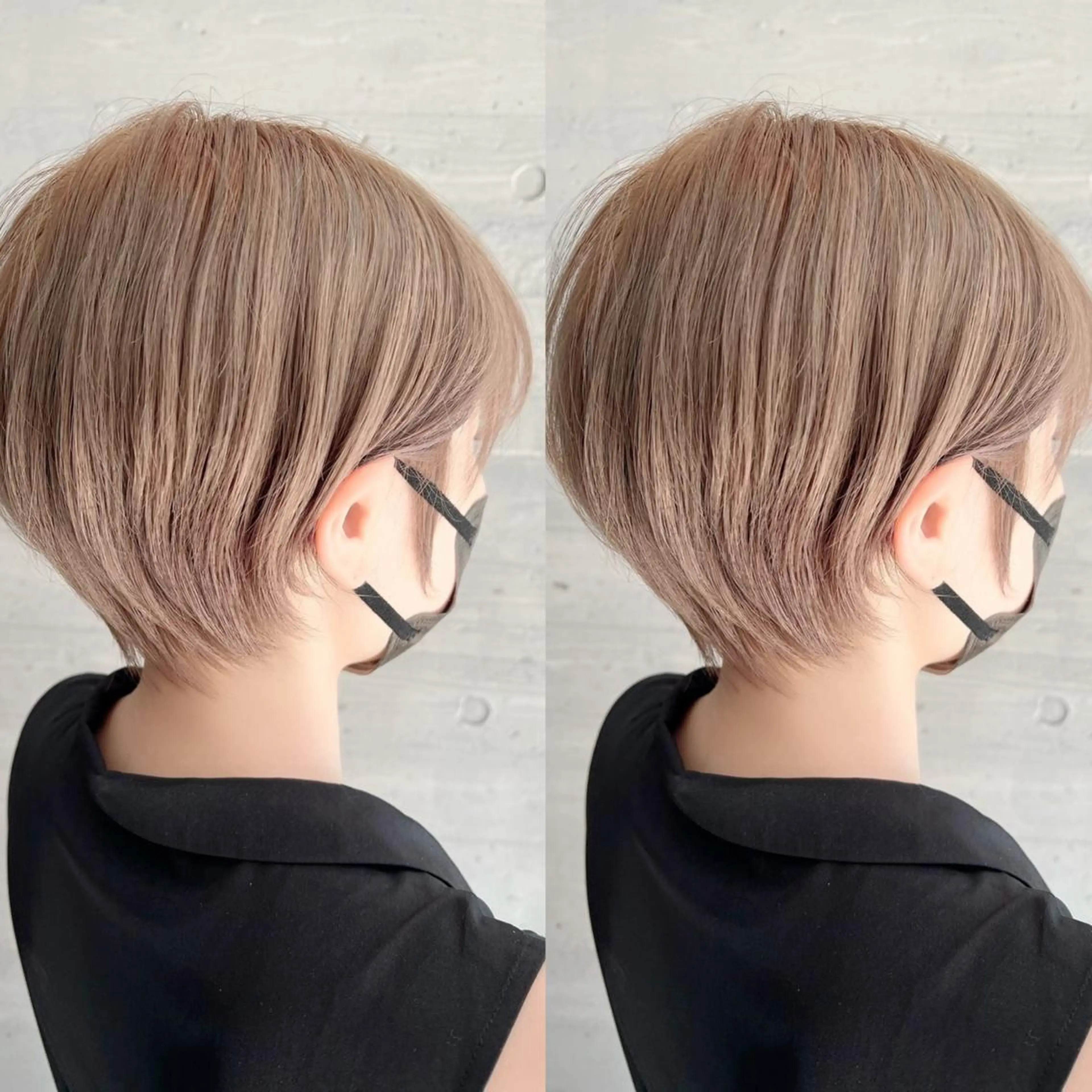 ショート カラー ヘアアレンジ 盛れる韓国ヘア♡ 🌻鈴木花🌈のヘアスタイル