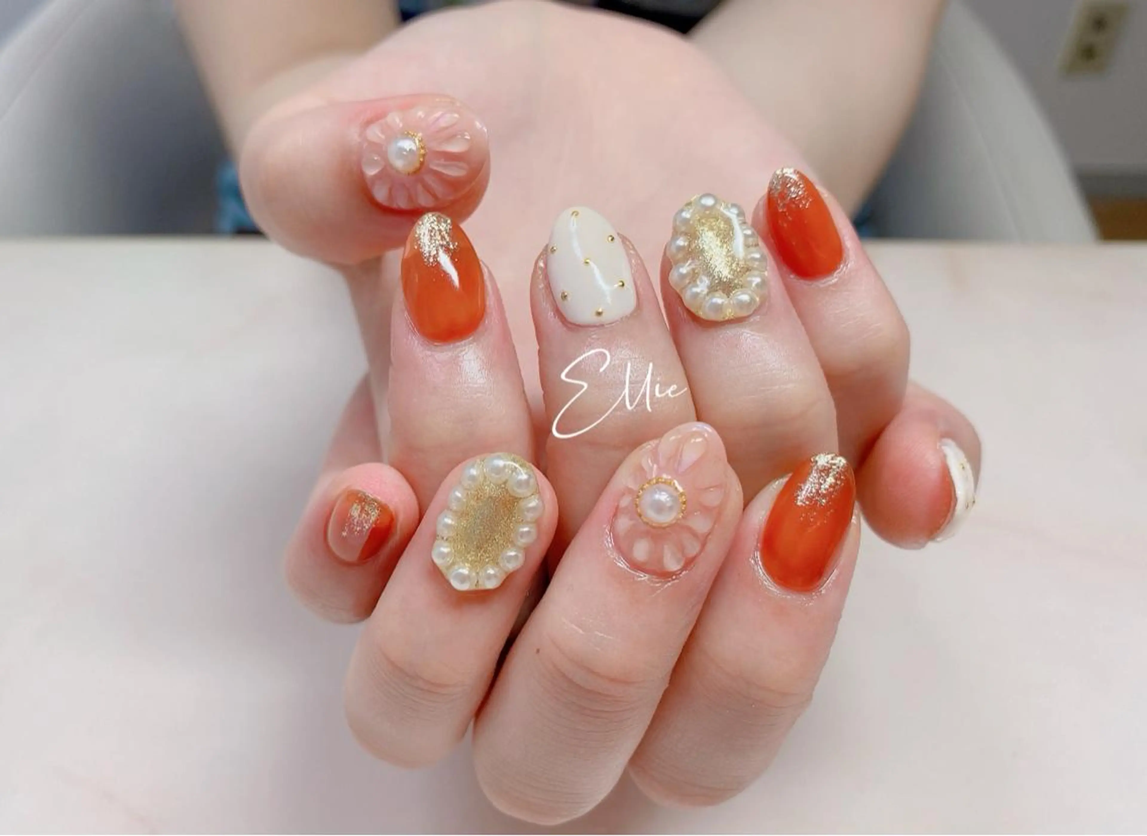 ネイル ハンドネイル ハンドケア 閨匠ビューティサロン 新橋店♡Ellieのネイルデザイン