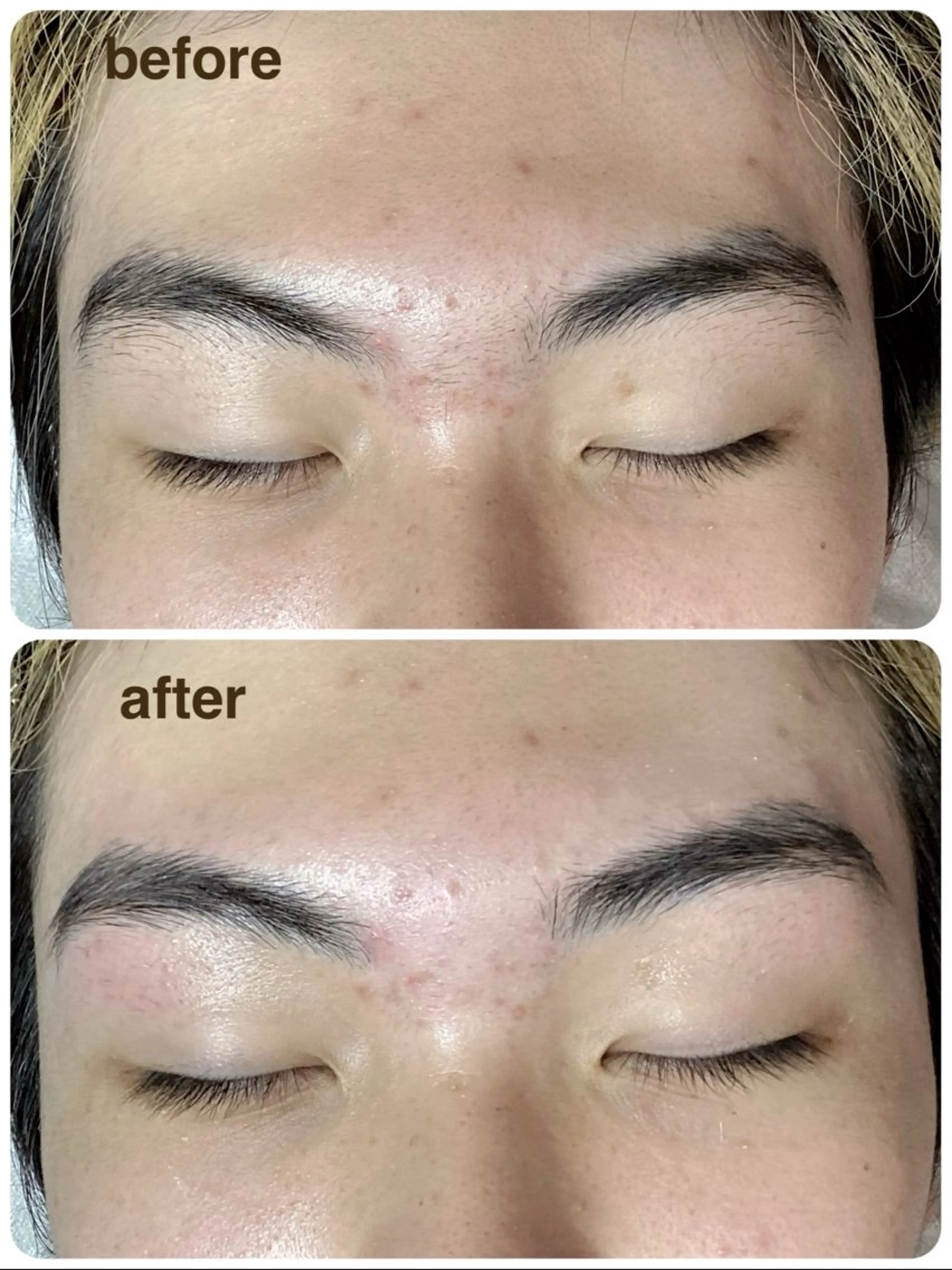 アイブロウ メンズアイブロウ RIKKA☆脱毛/ アイブロウ/メイクの眉毛・アイブロウイメージ