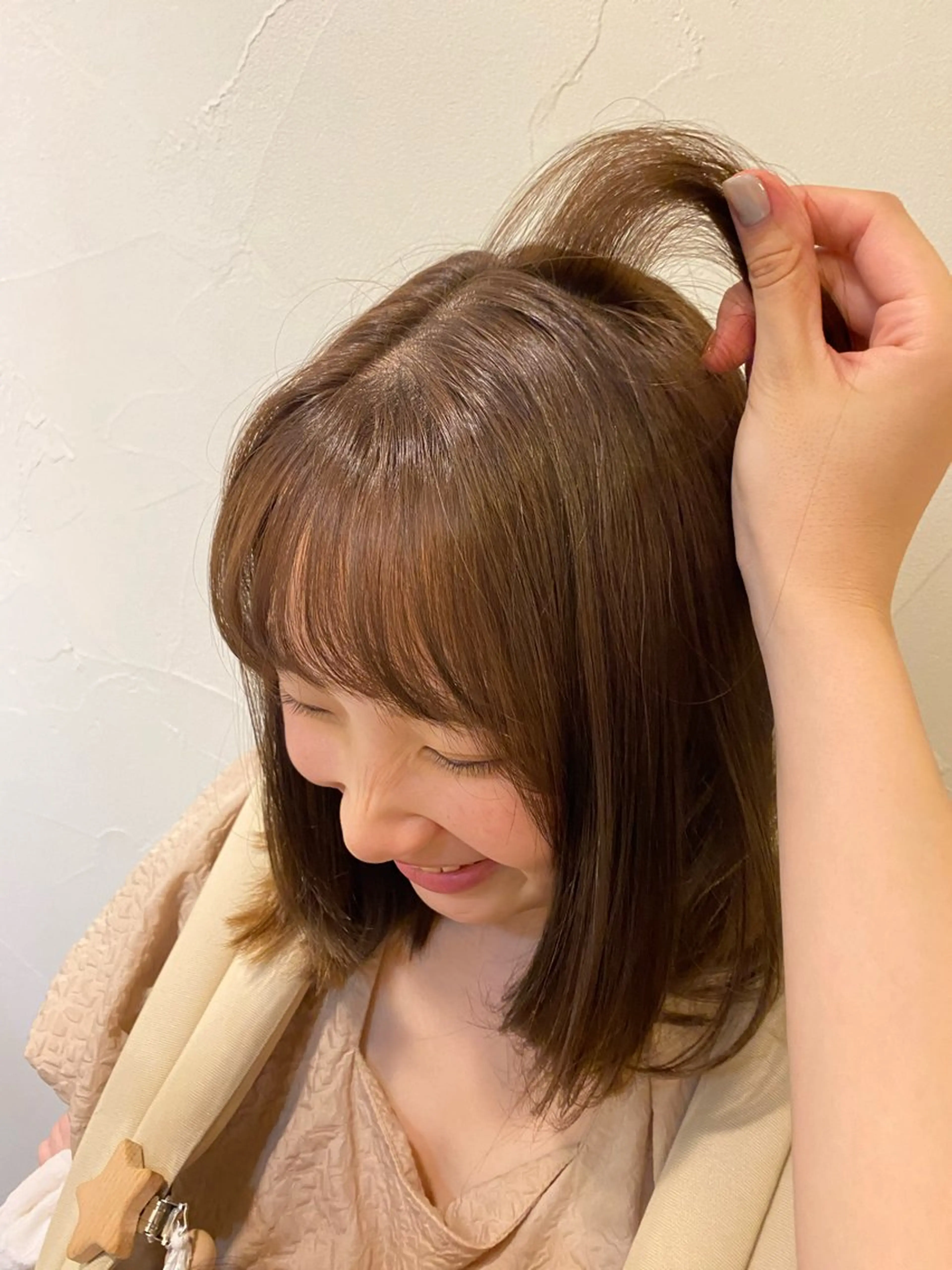 カラー カット ヘアカラー 🌿‬Hanon 藤井よし乃🌿‬のヘアスタイル