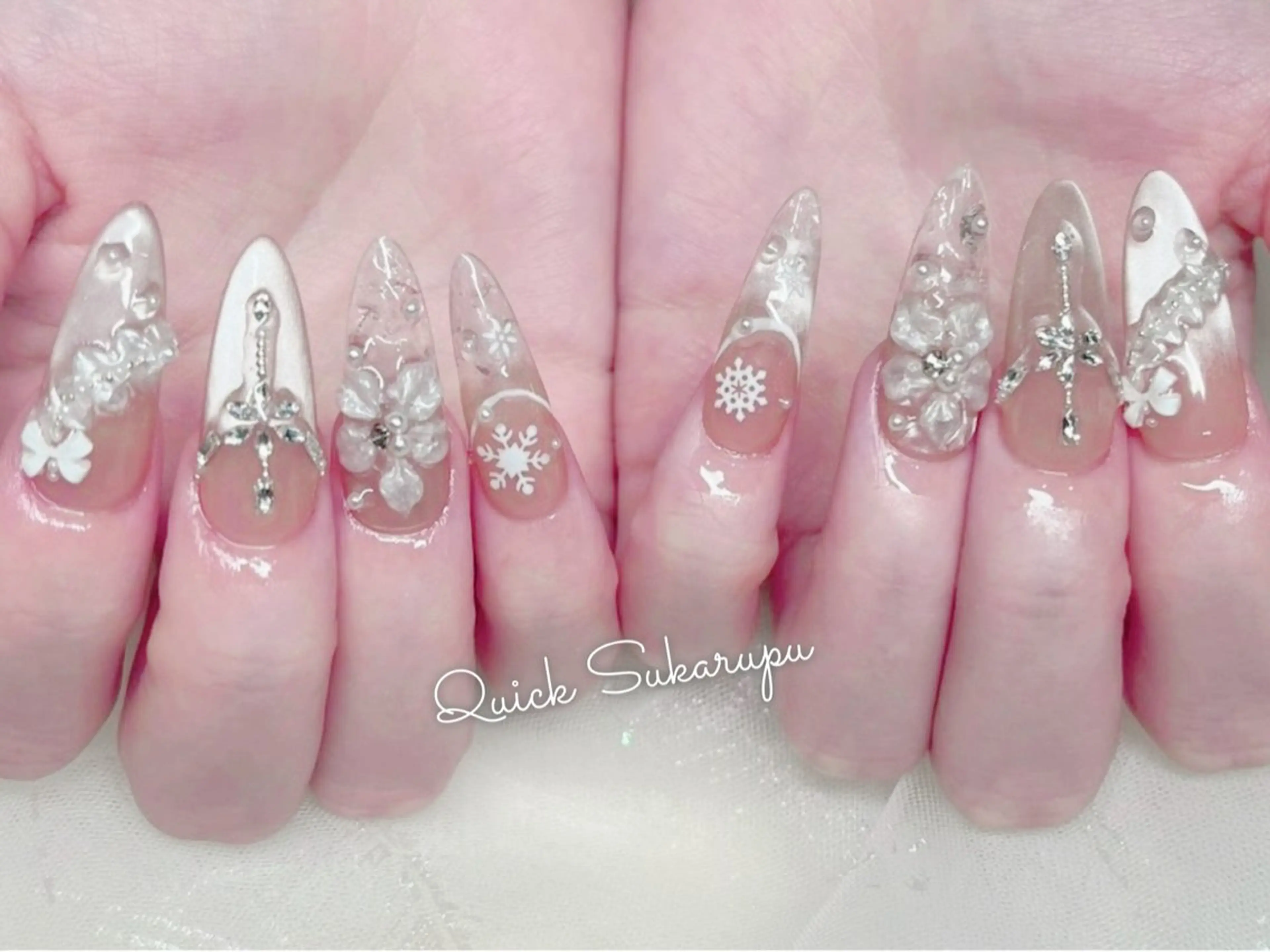 ネイル ハンドネイル Quick Sukarupu新宿のネイルデザイン