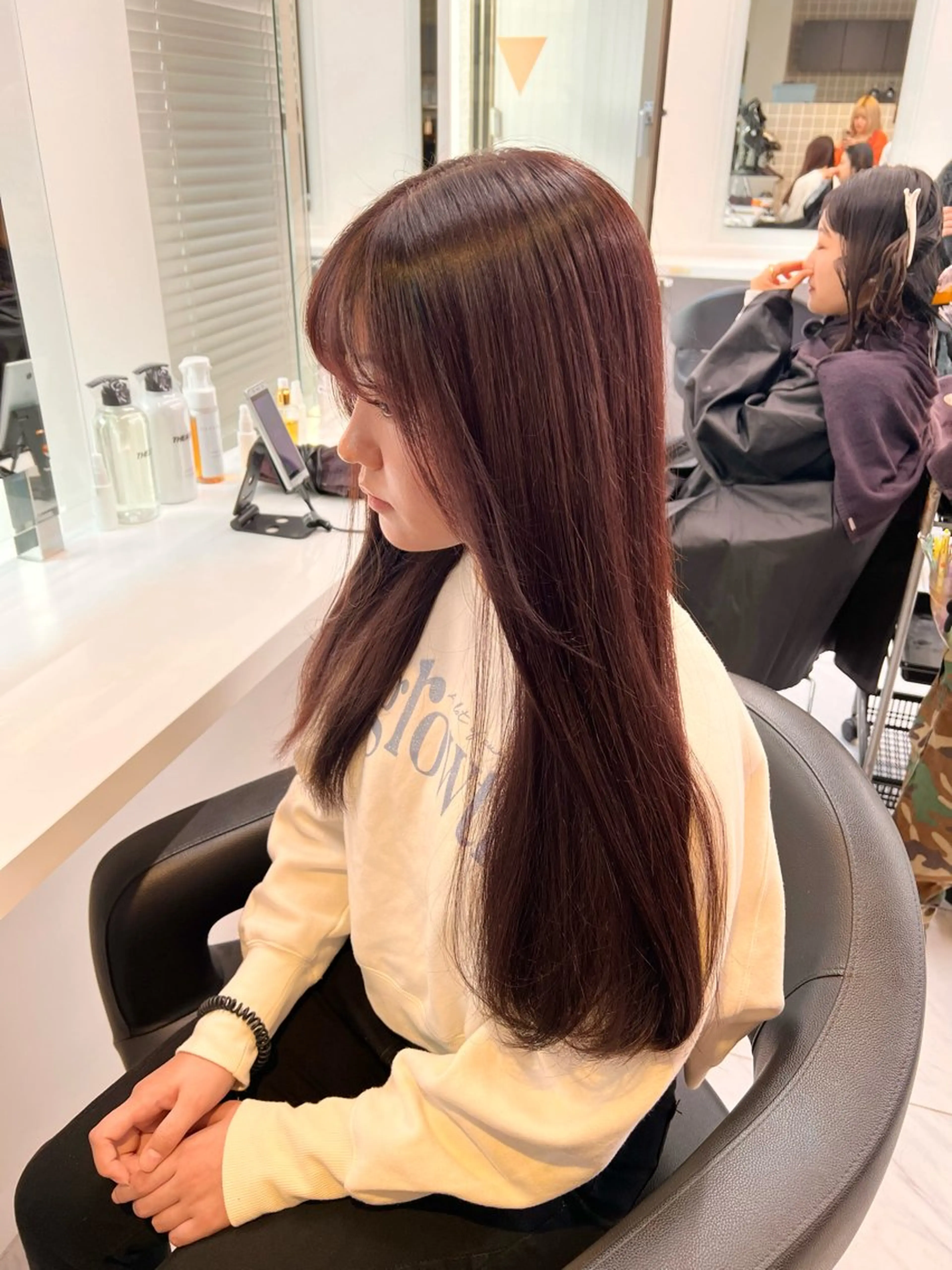 ロング カラー 💖札幌カラー 指名No.1💖玲奈のヘアスタイル