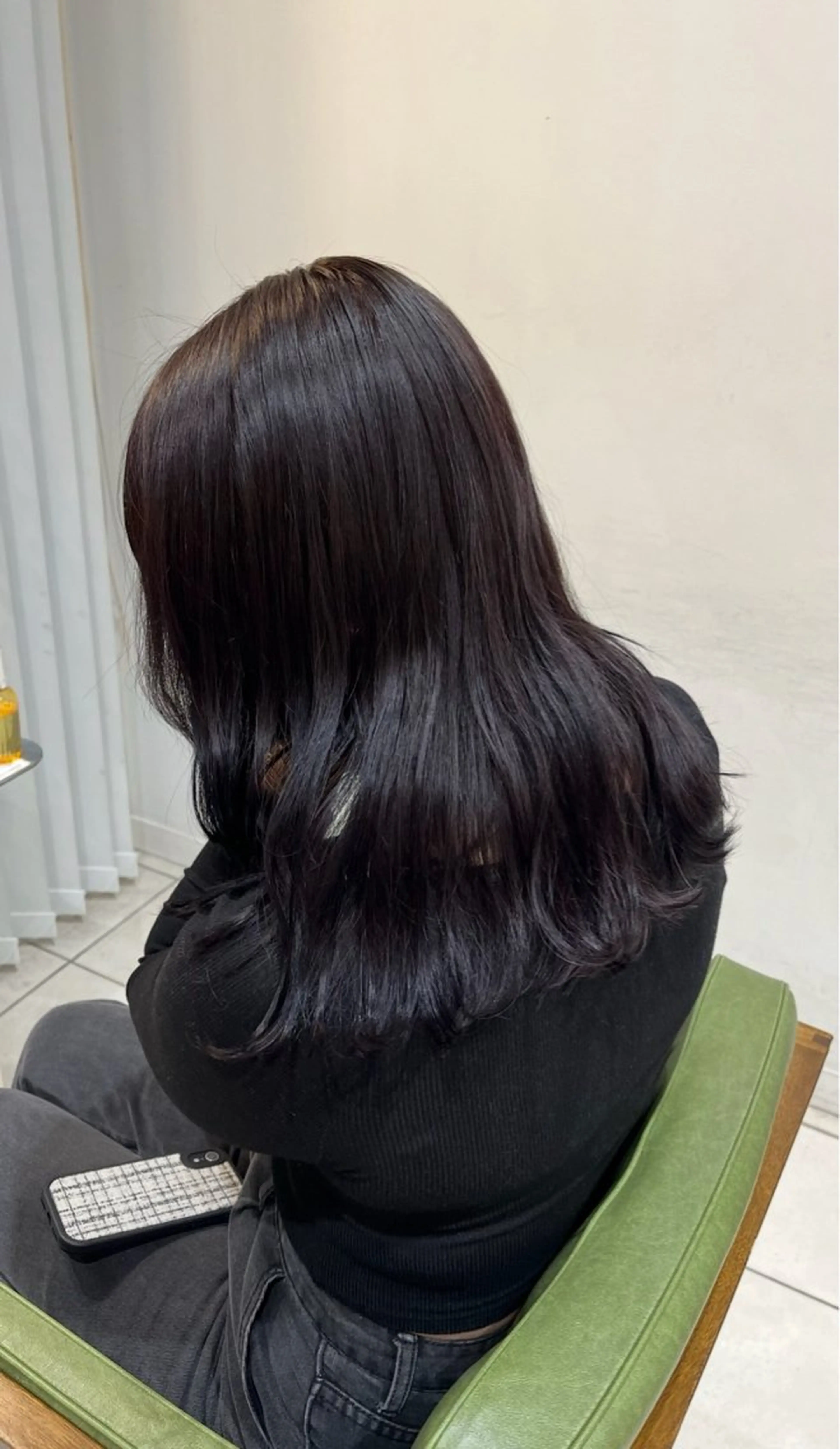 ロング カラー ふかや まりかのヘアスタイル