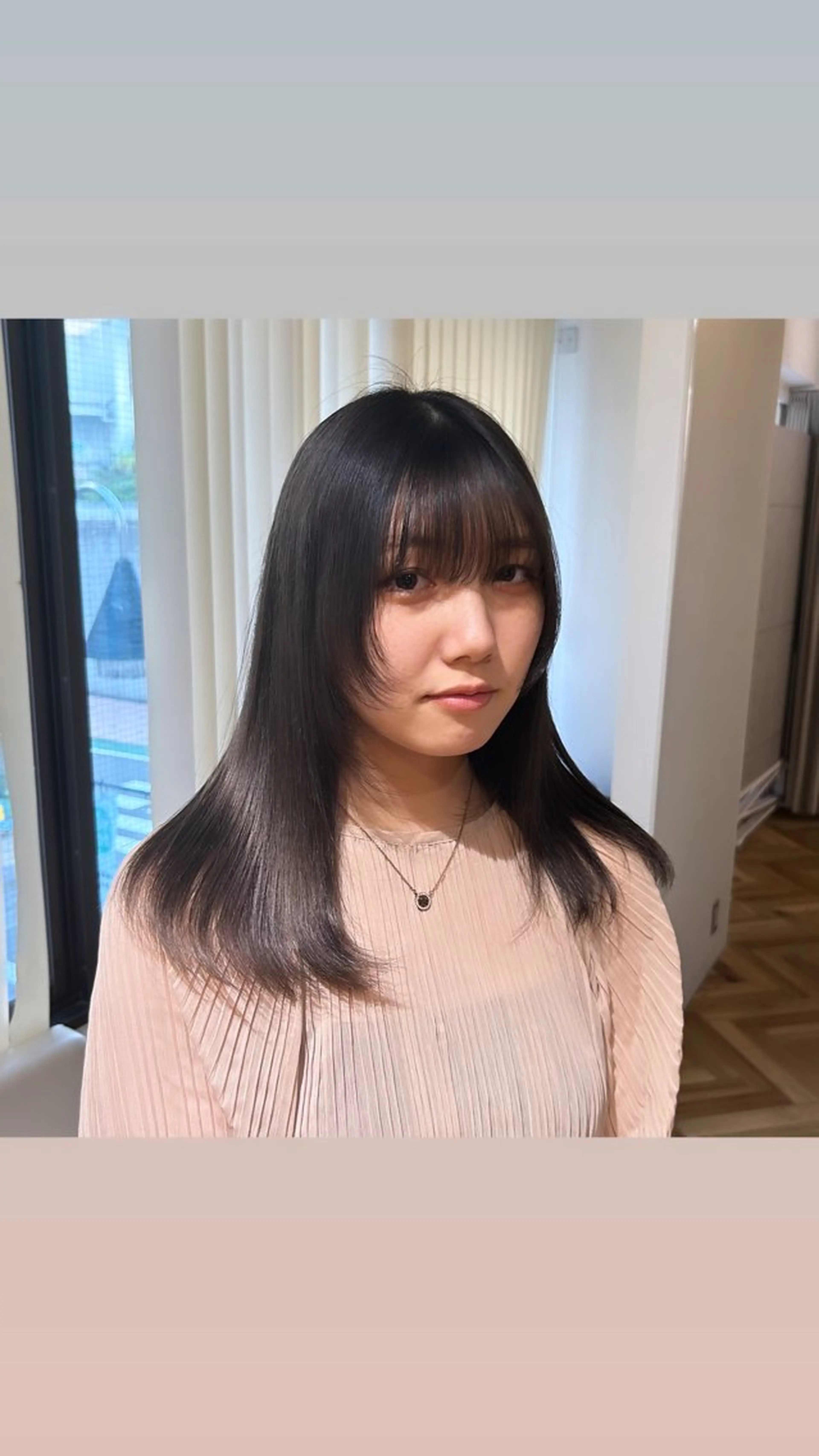 セミロング カラー ベージュカラー 透明感カラー ピンクカラー デザインカラー 🥨HAZUKiのヘアスタイル