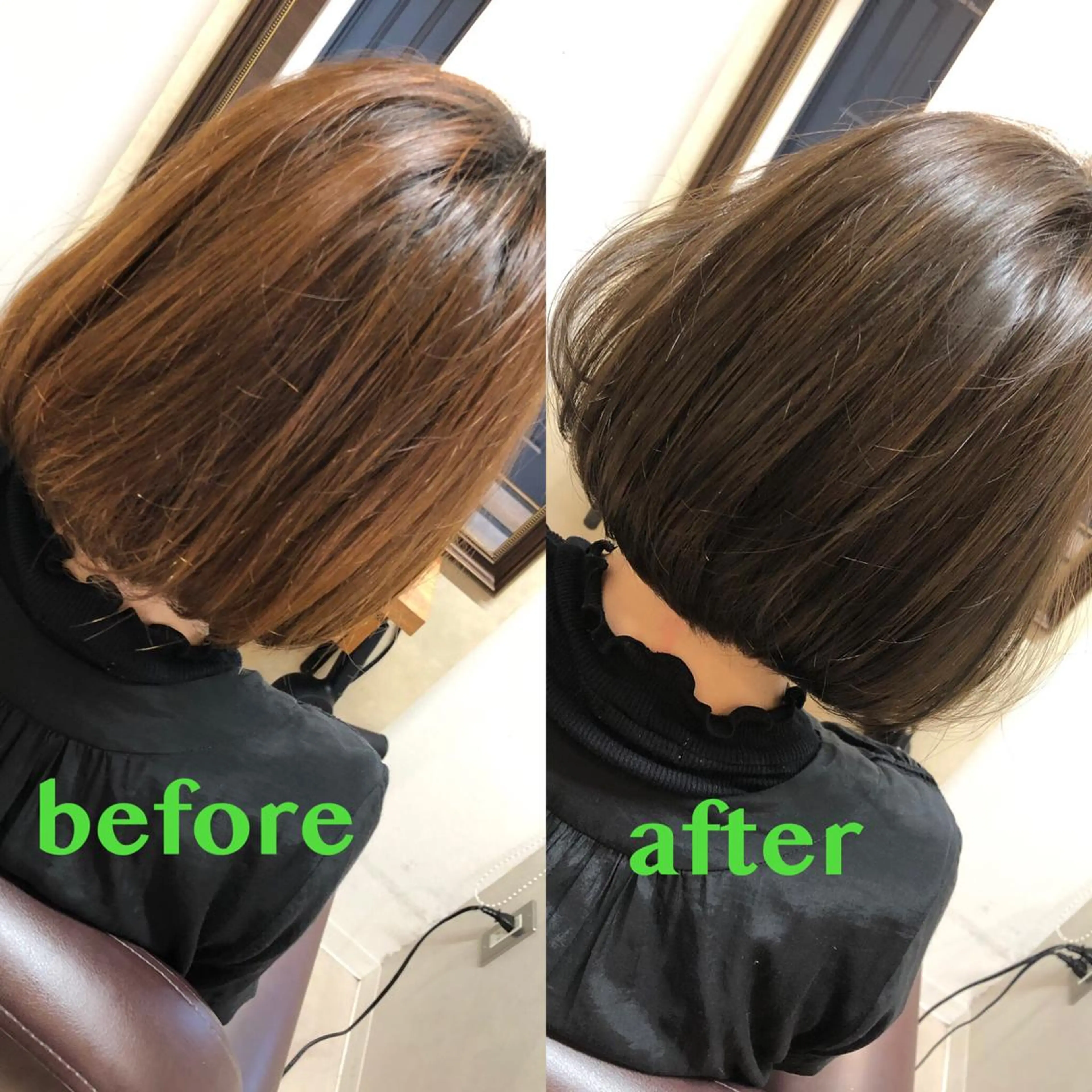 ショート カラー アディクシーカラー イルミナカラー くせ毛 髪質改善 縮毛矯正 tuuli トゥーリのヘアスタイル