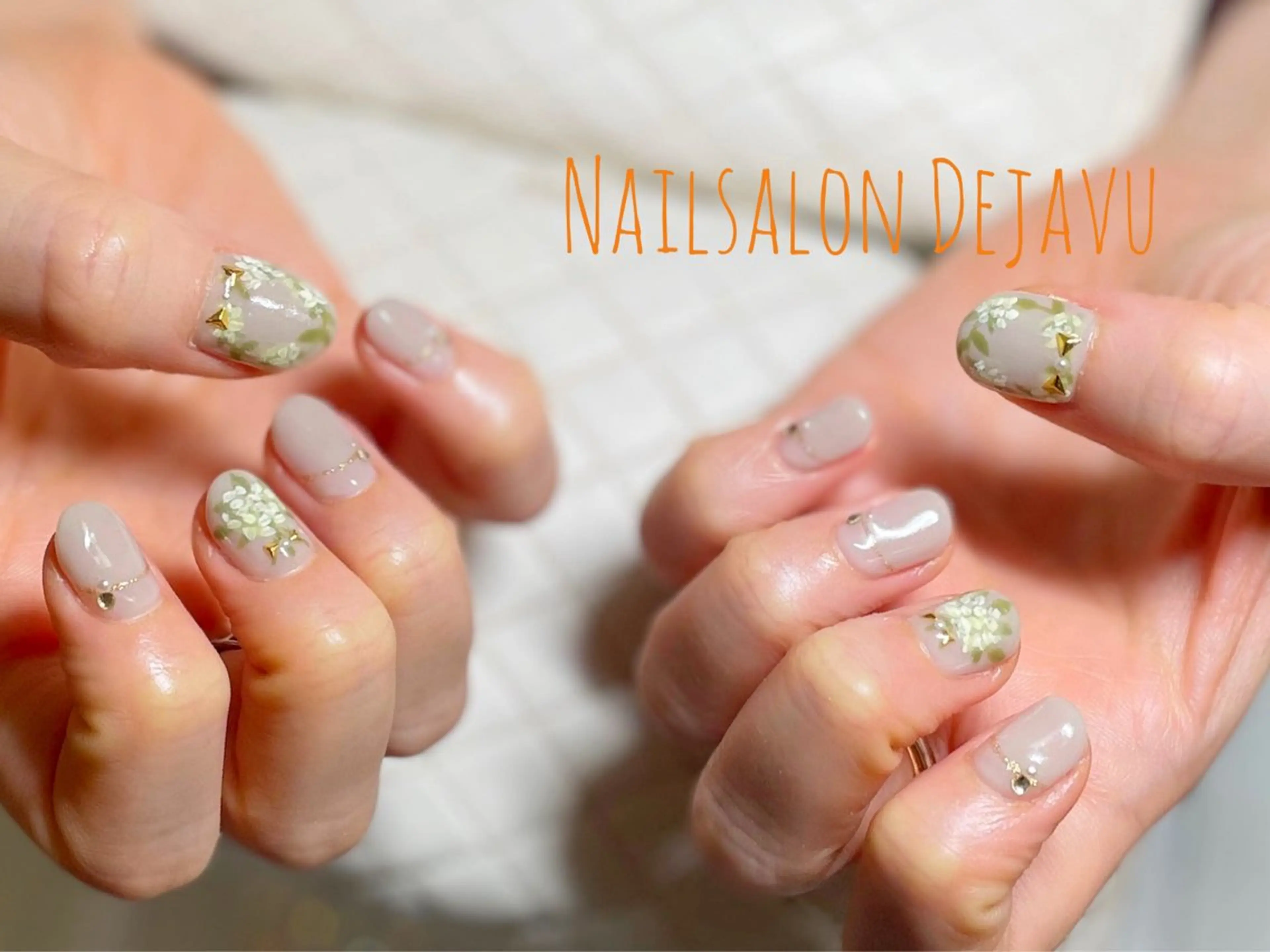 ネイル ハンドネイル Nail salon Dejavu 🌿のネイルデザイン