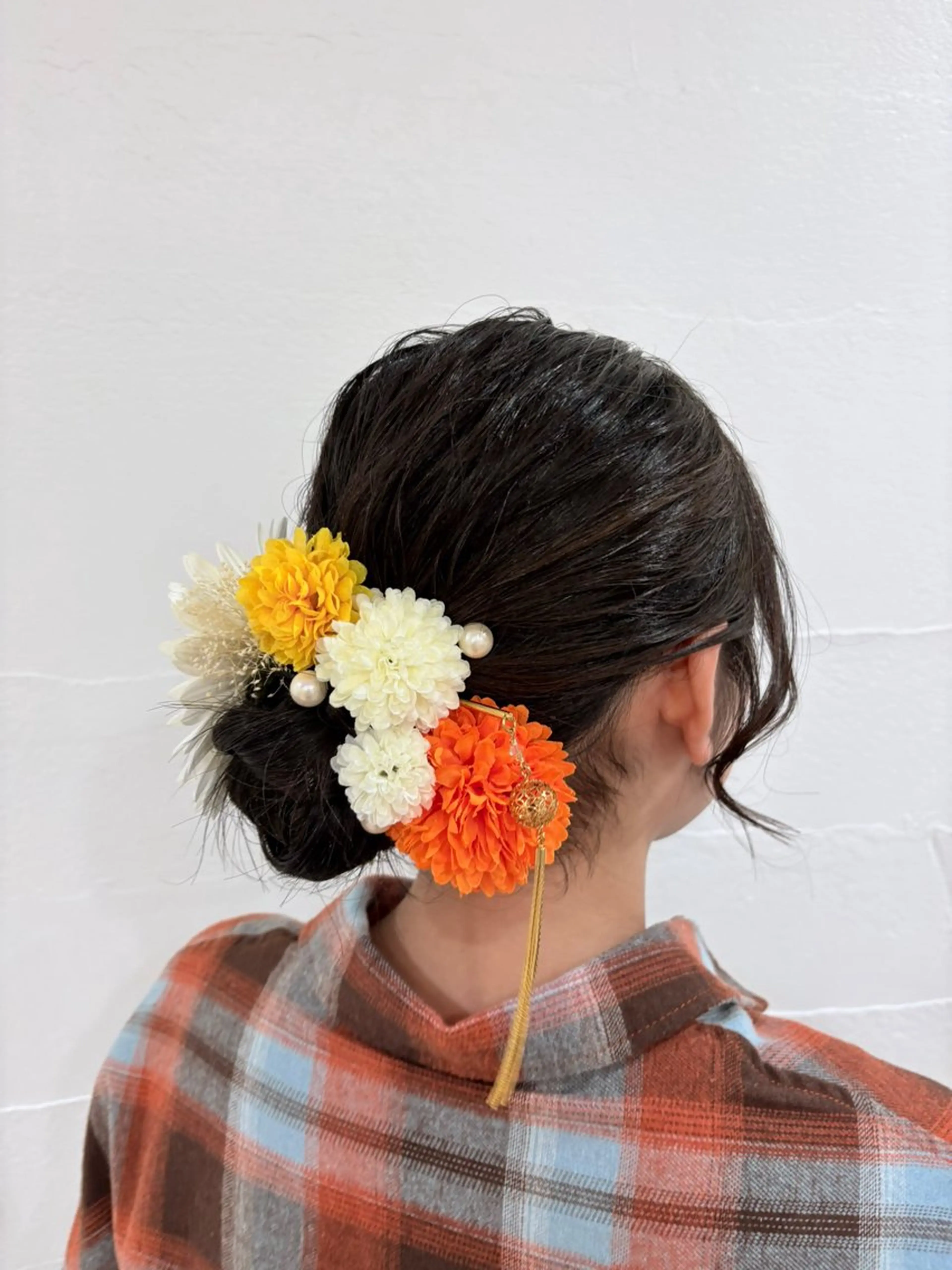 セミロング ヘアアレンジ ヘアセット Flat /rina🧸のヘアスタイル