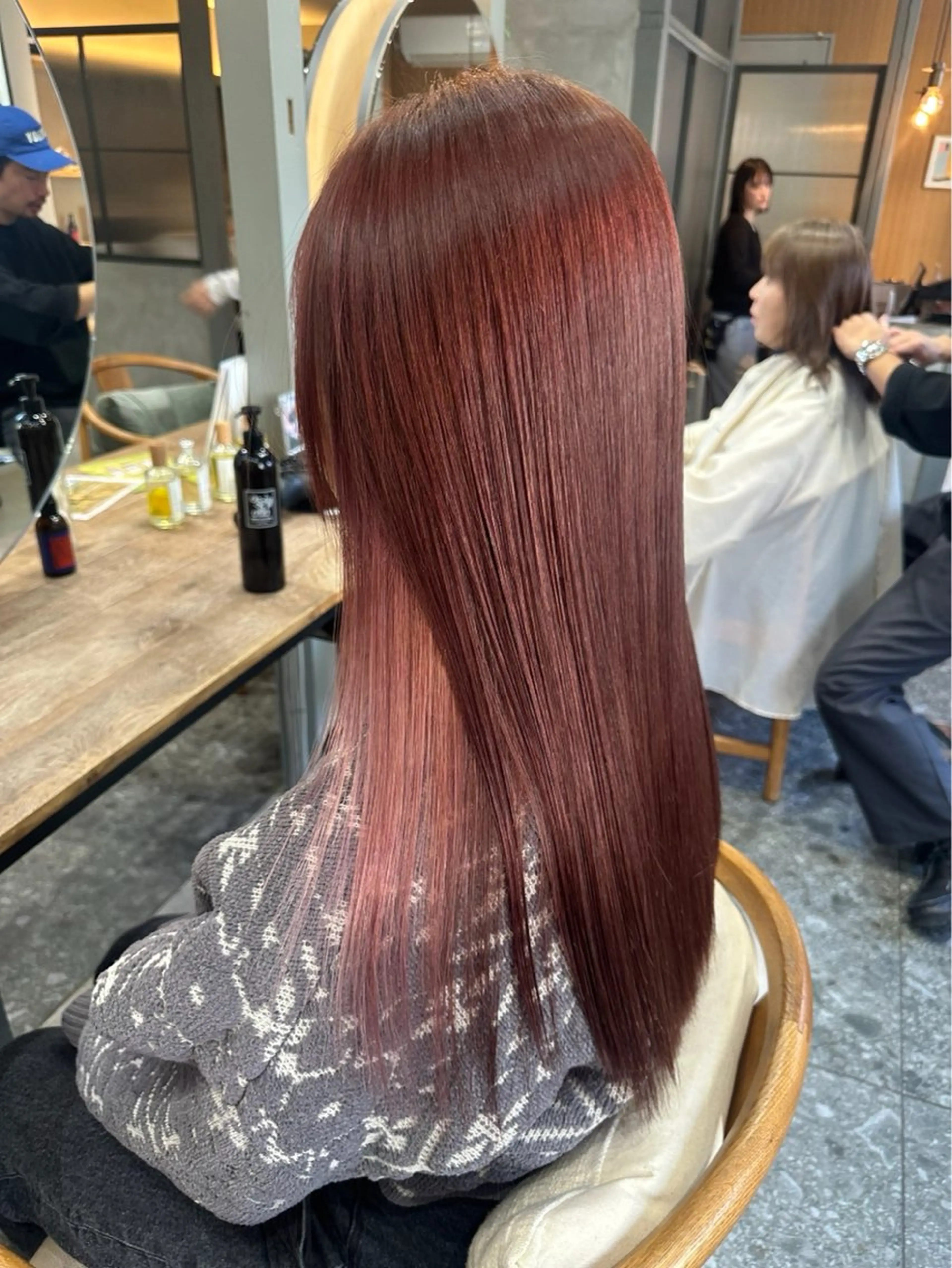 ロング カラー 亀井 結夏🐾 池袋のヘアスタイル