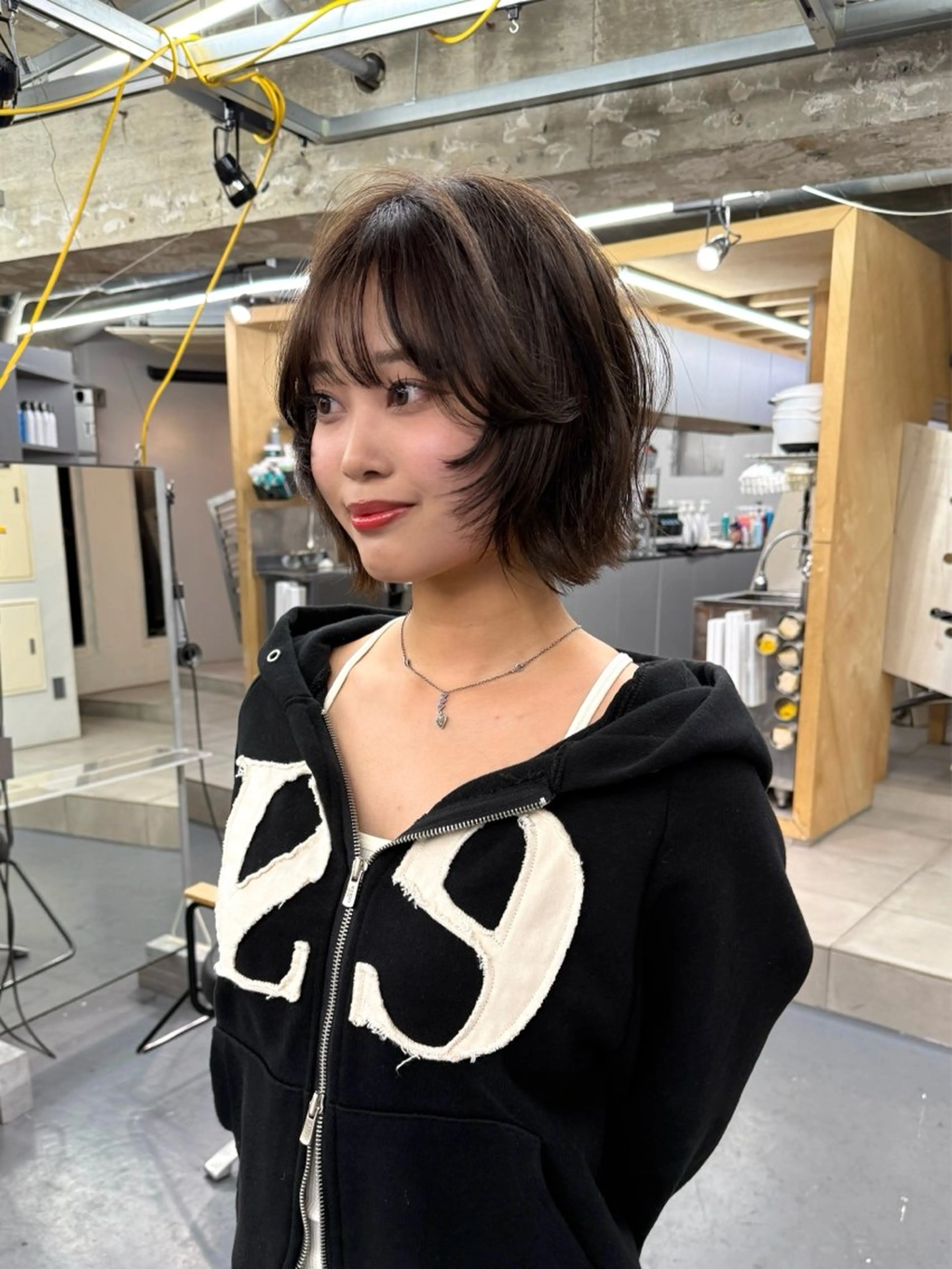 ミディアム ボブ カット code+lim所属・平沼 祐哉/パーマのヘアスタイル