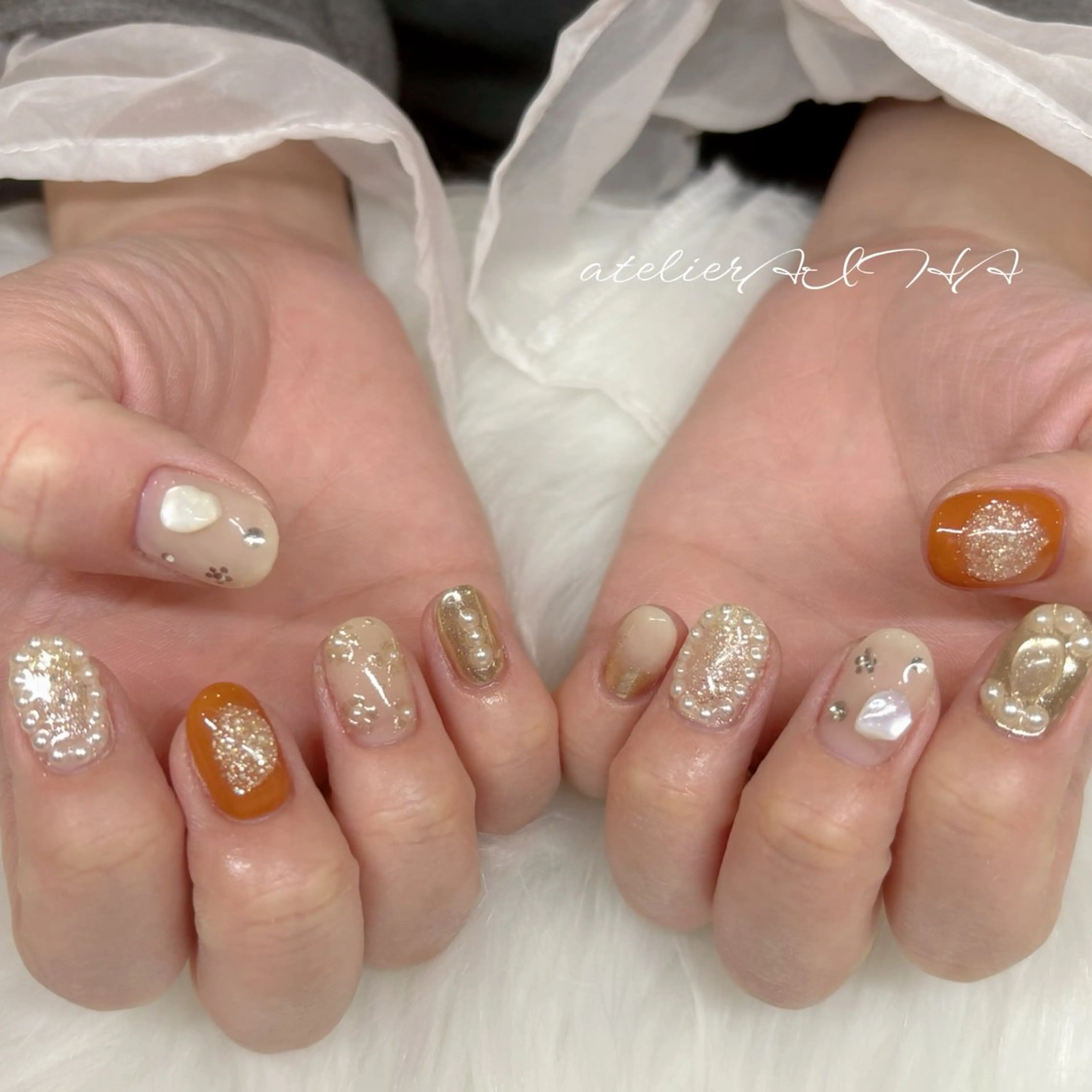 ネイル ハンドネイル アトリエAIHA★ フィルイン推奨サロンのネイルデザイン