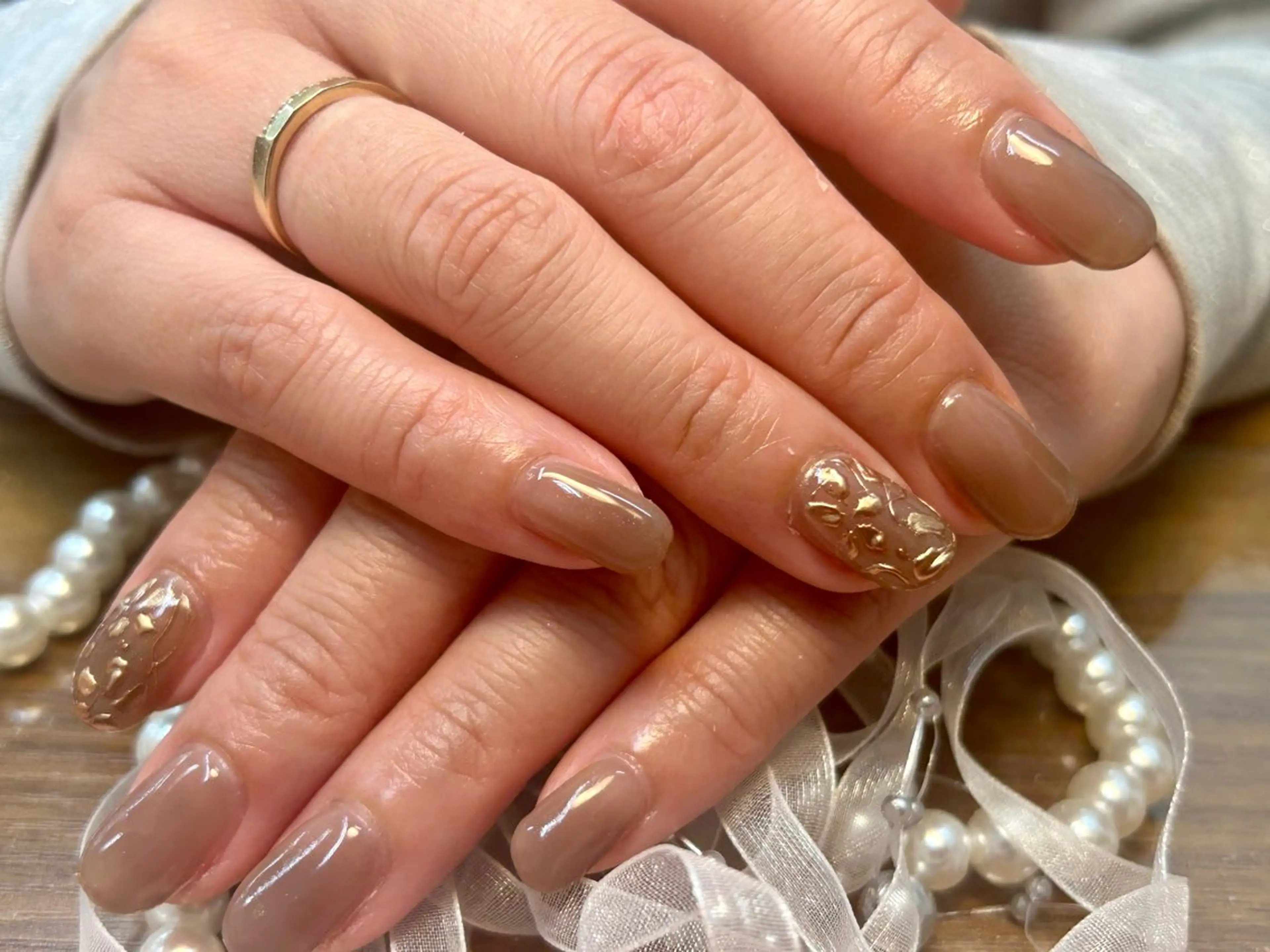 ネイル ハンドネイル nailstudio ely_mayumiのネイルデザイン
