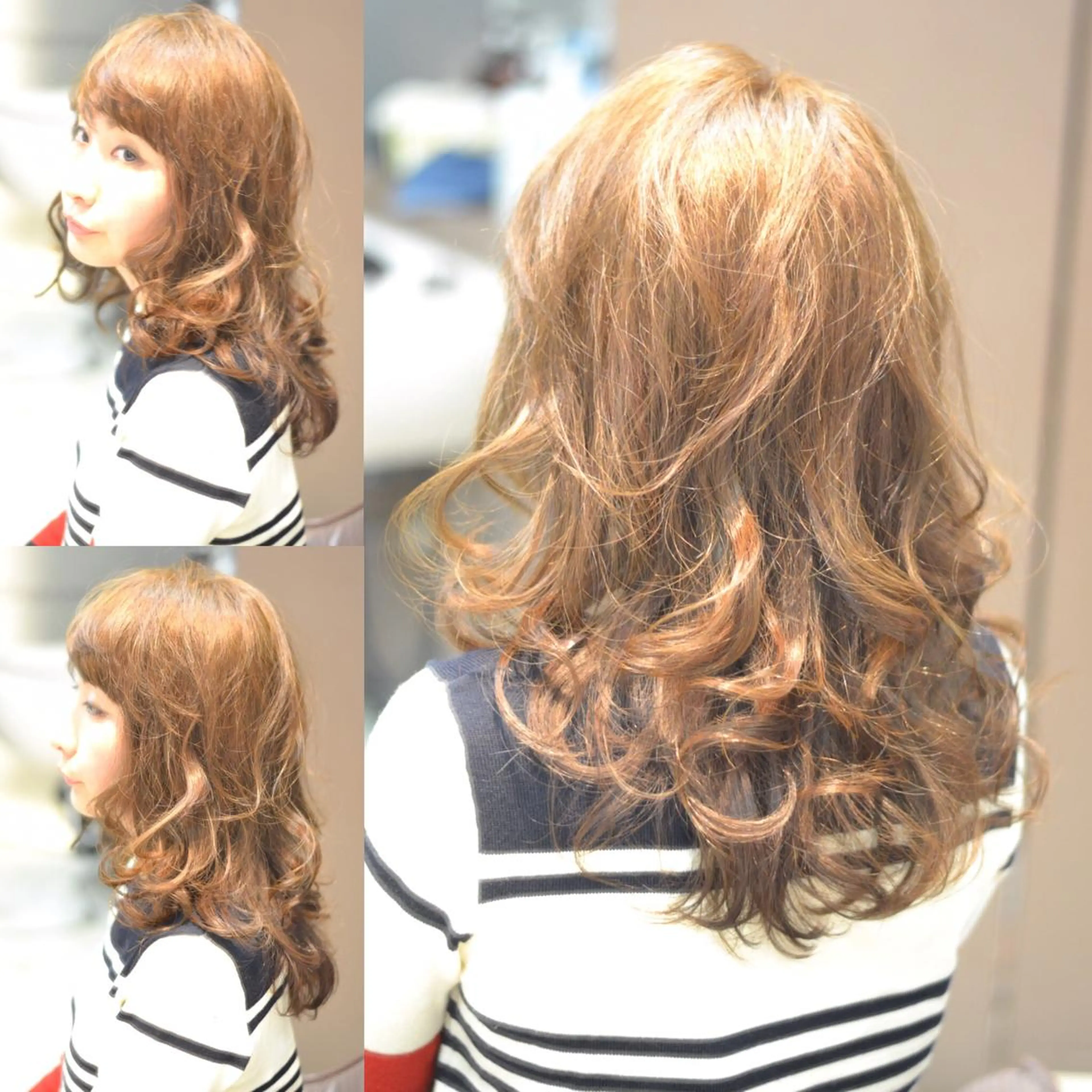 ロング カラー 大木 拓瑞のヘアスタイル