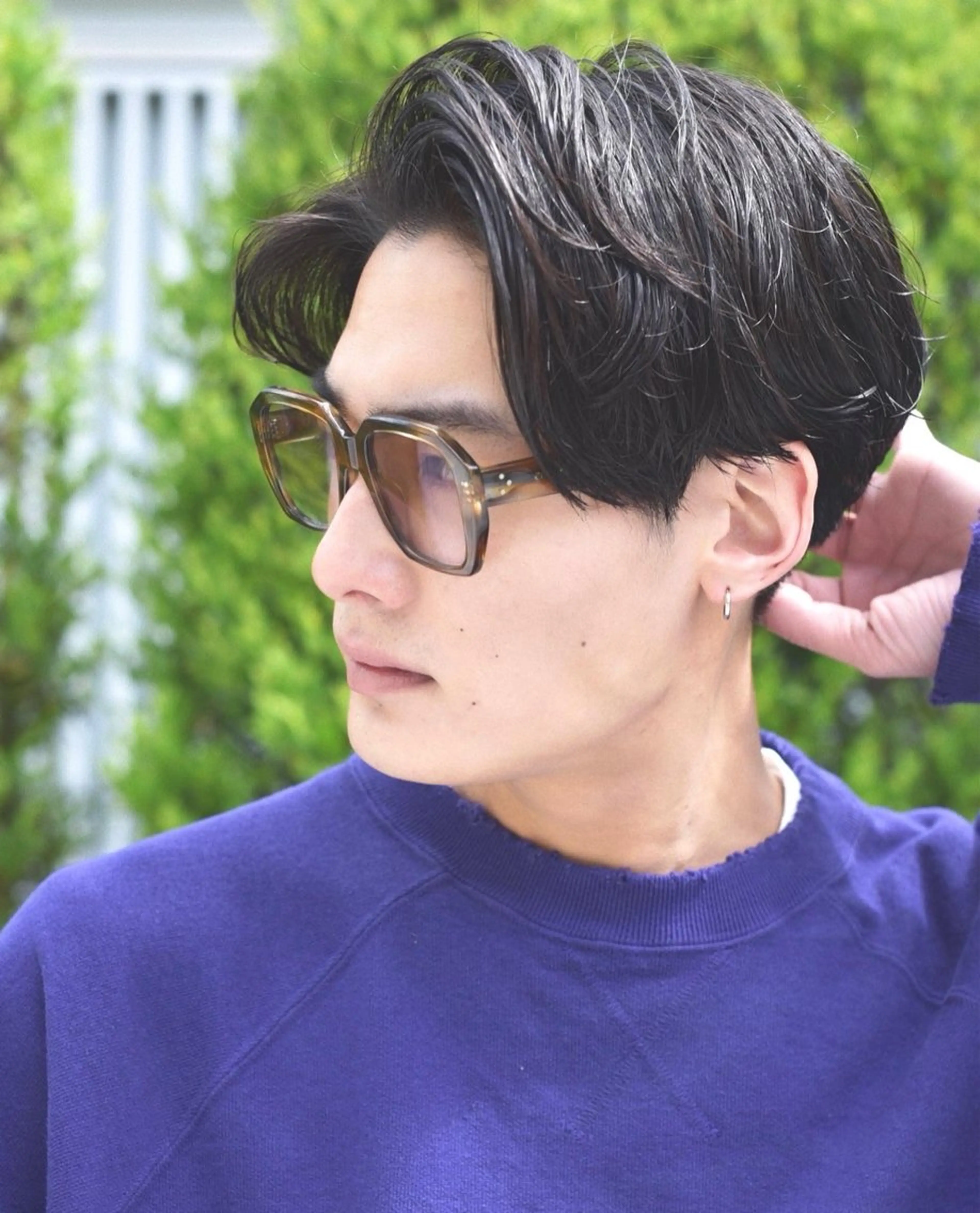 ショート パーマ メンズ fifth/メンズ パーマ/川﨑泰就のヘアスタイル