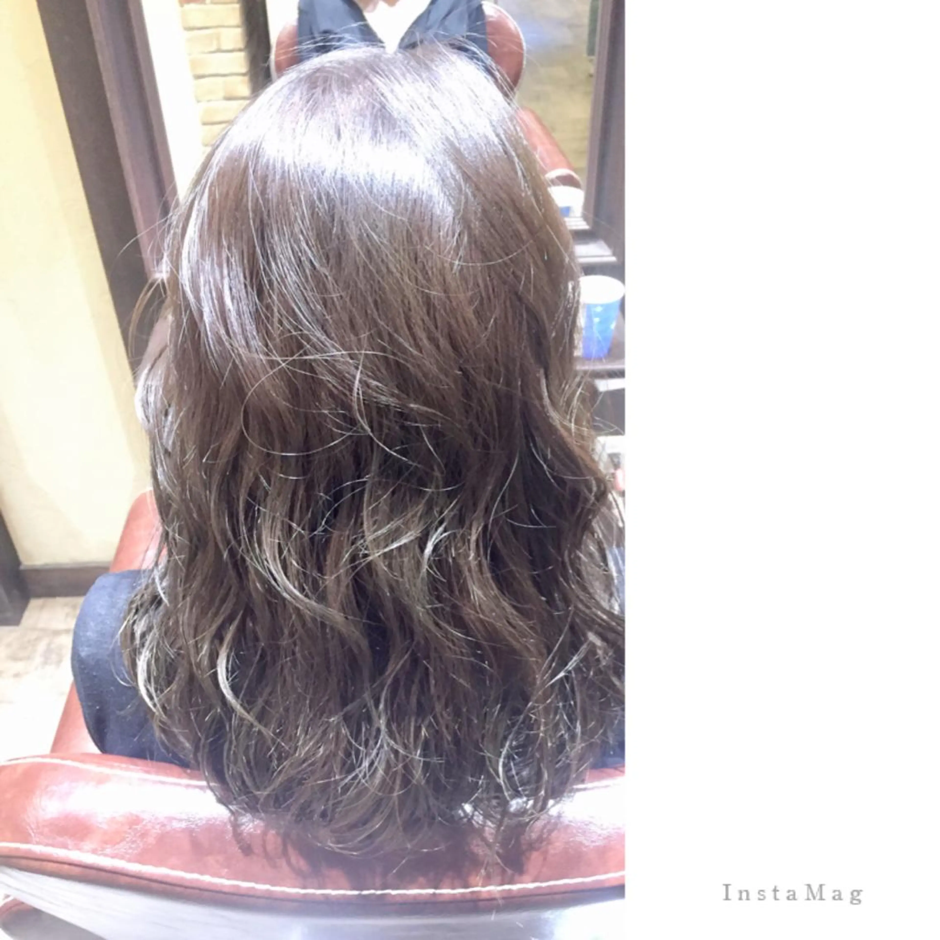 ロング カラー アッシュ イルミナカラー Lyhair🦊🎀 AKIのヘアスタイル